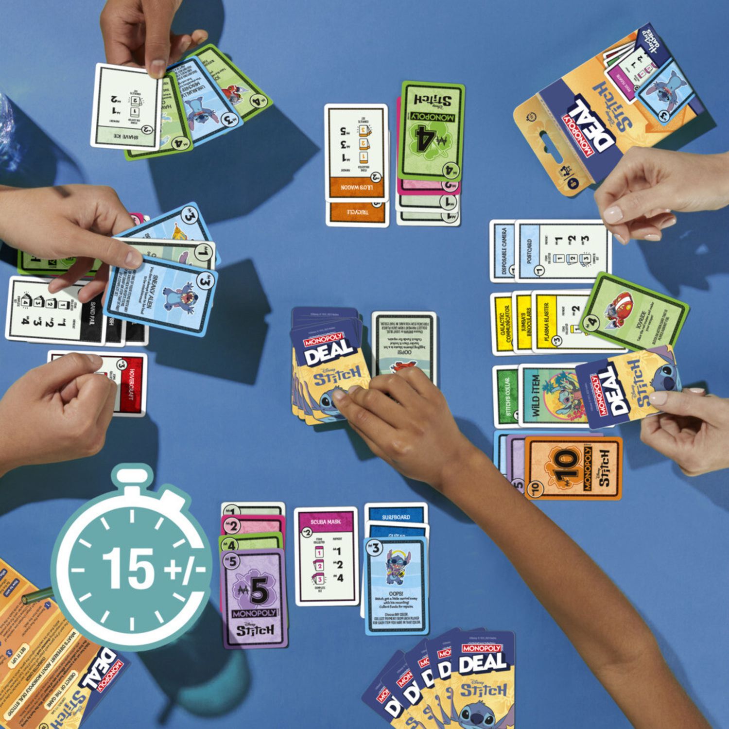 Monopoly deal stitch - MONOPOLY