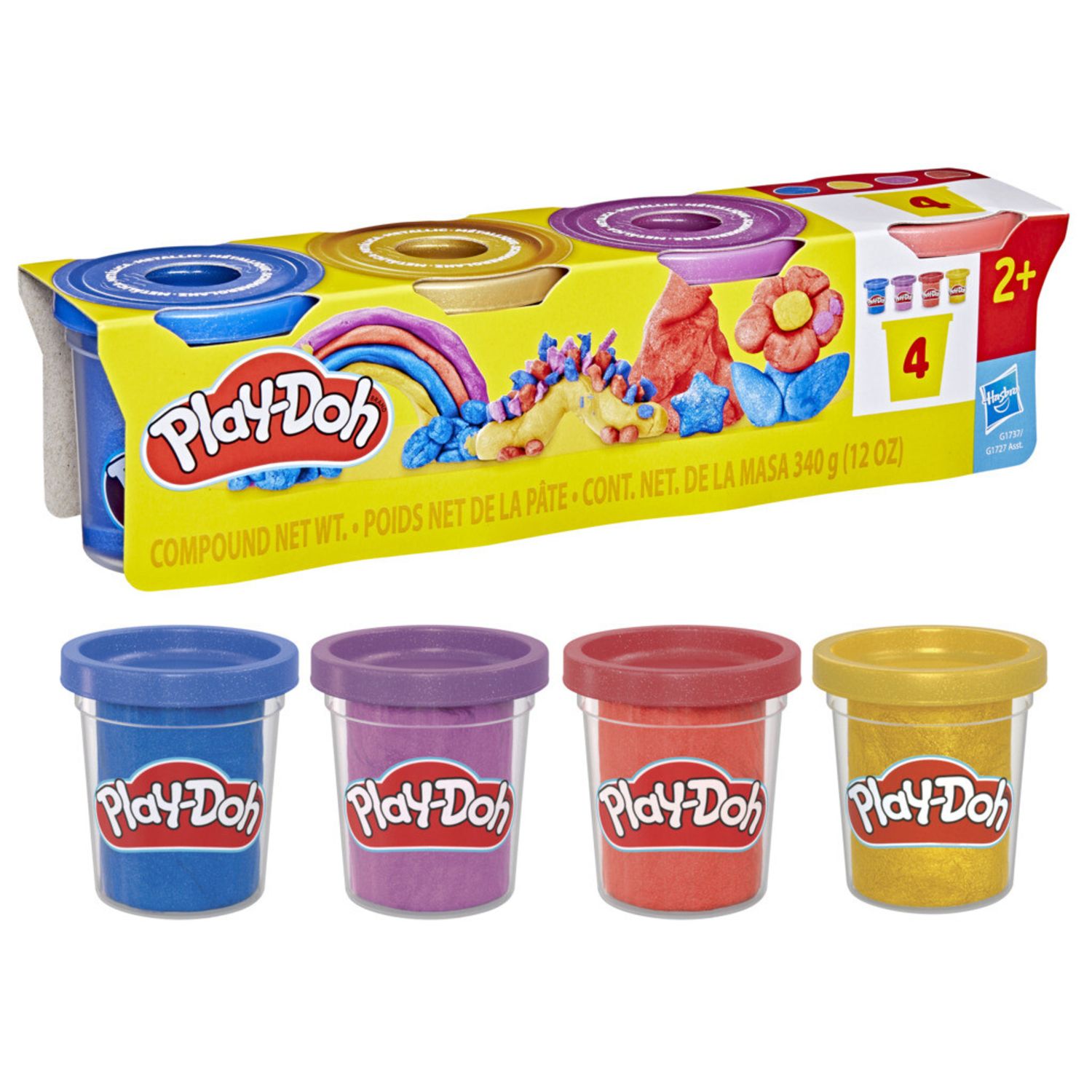 Play-doh 4 vasetti speciali assortito - PLAY-DOH