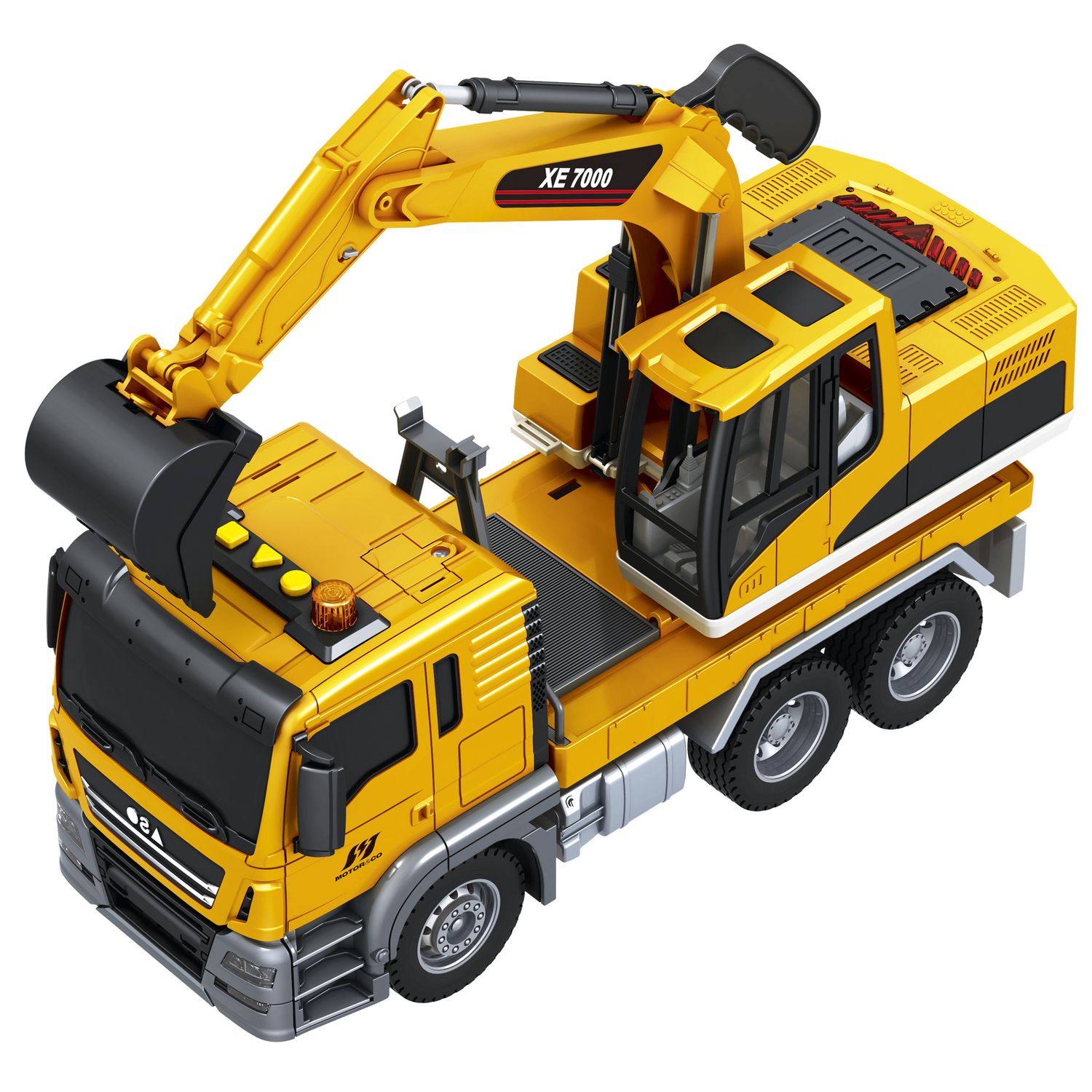 Escavatore con cabina e braccio mobili - MOTOR & CO.