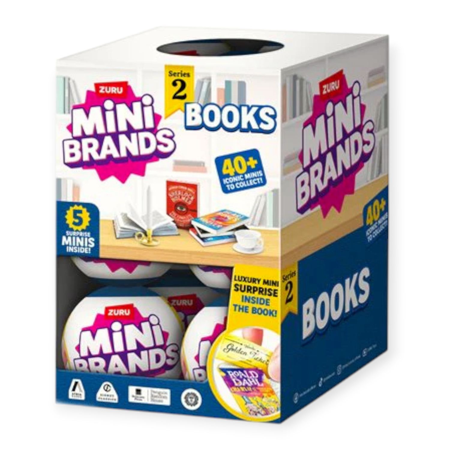 Mini brands mini books series 2 capsule - assortito - MINI BRANDS