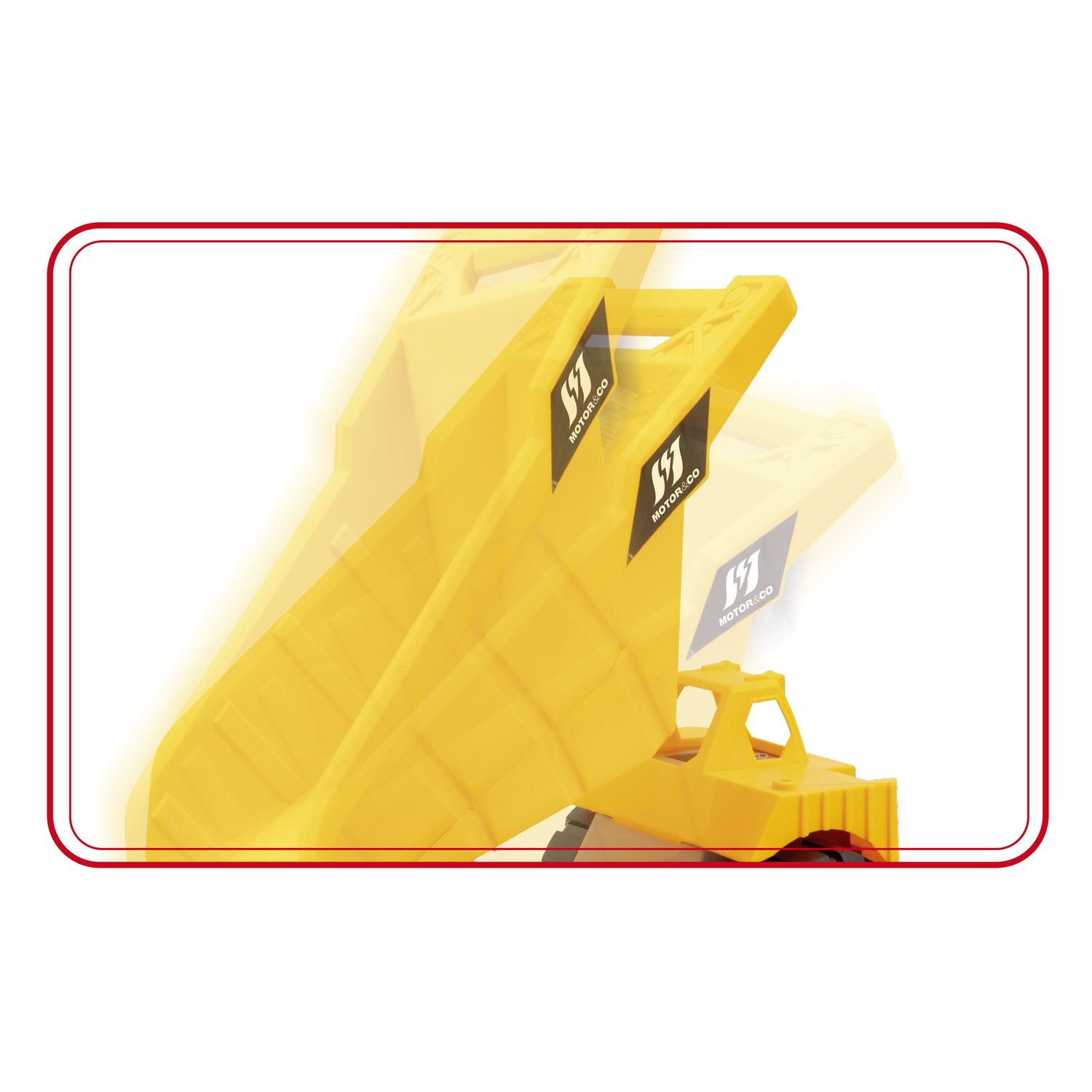 Camion con cassone ribaltabile – veicolo da lavoro realistico - 