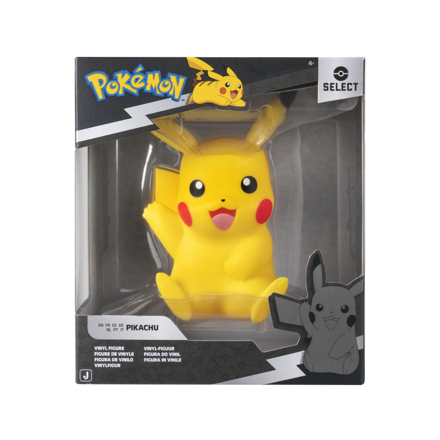 Pokémon pikachu deluxe - figure da collezione in vinile da 12 cm - POKEMON