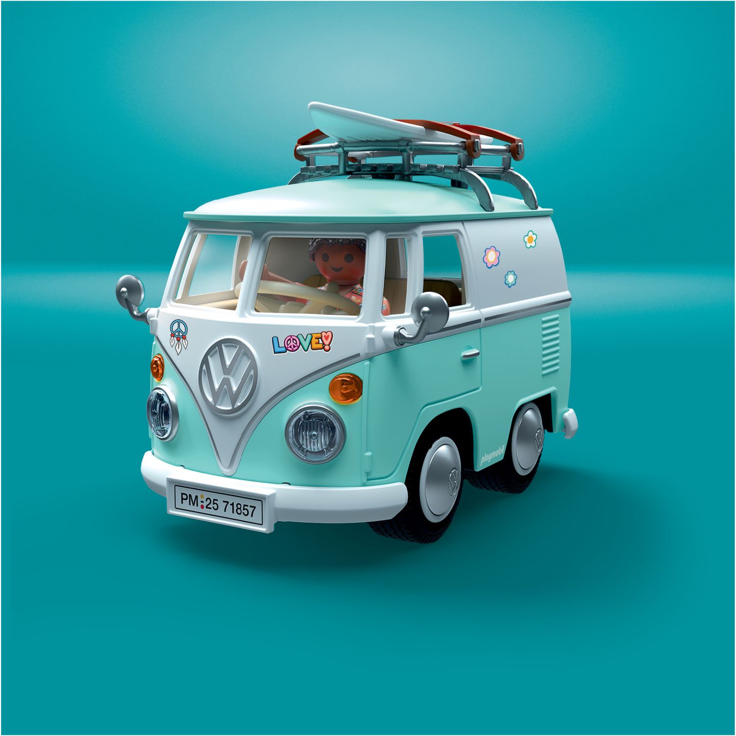 Playmobil x volkswagen 71857 - t1 camper - veicolo da collezione - Playmobil