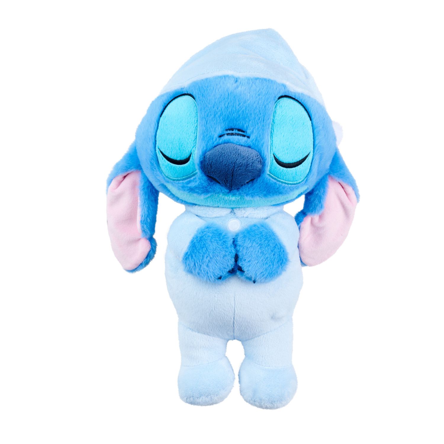 Simba - peluche stitch dormiglione con suoni, 31 cm, funzione di respirazione, luce e musica rilassante. adatto da 0 mesi. - Disney Stitch