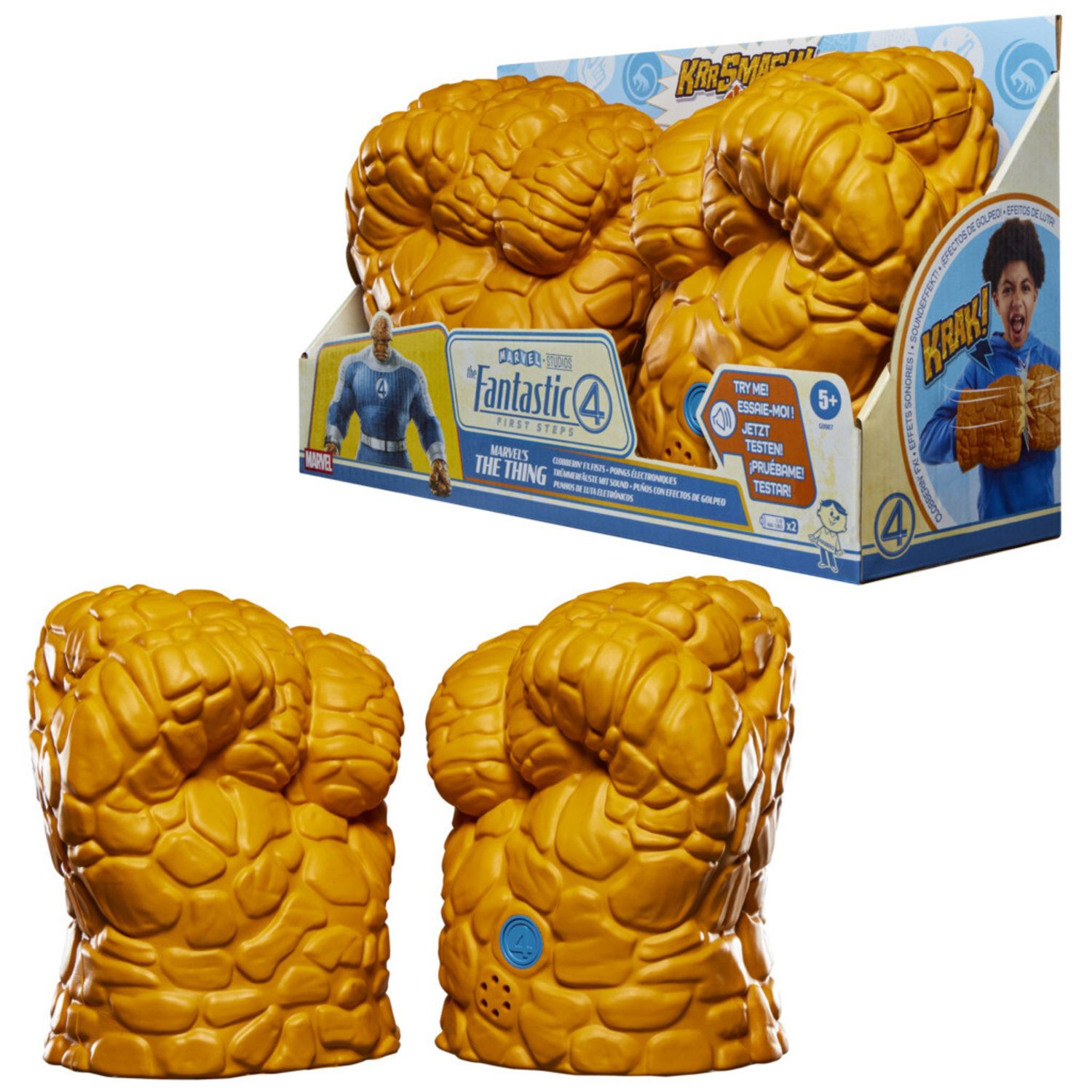 Marvel - fantastici 4 - guanti pugni della cosa hasbro - MARVEL