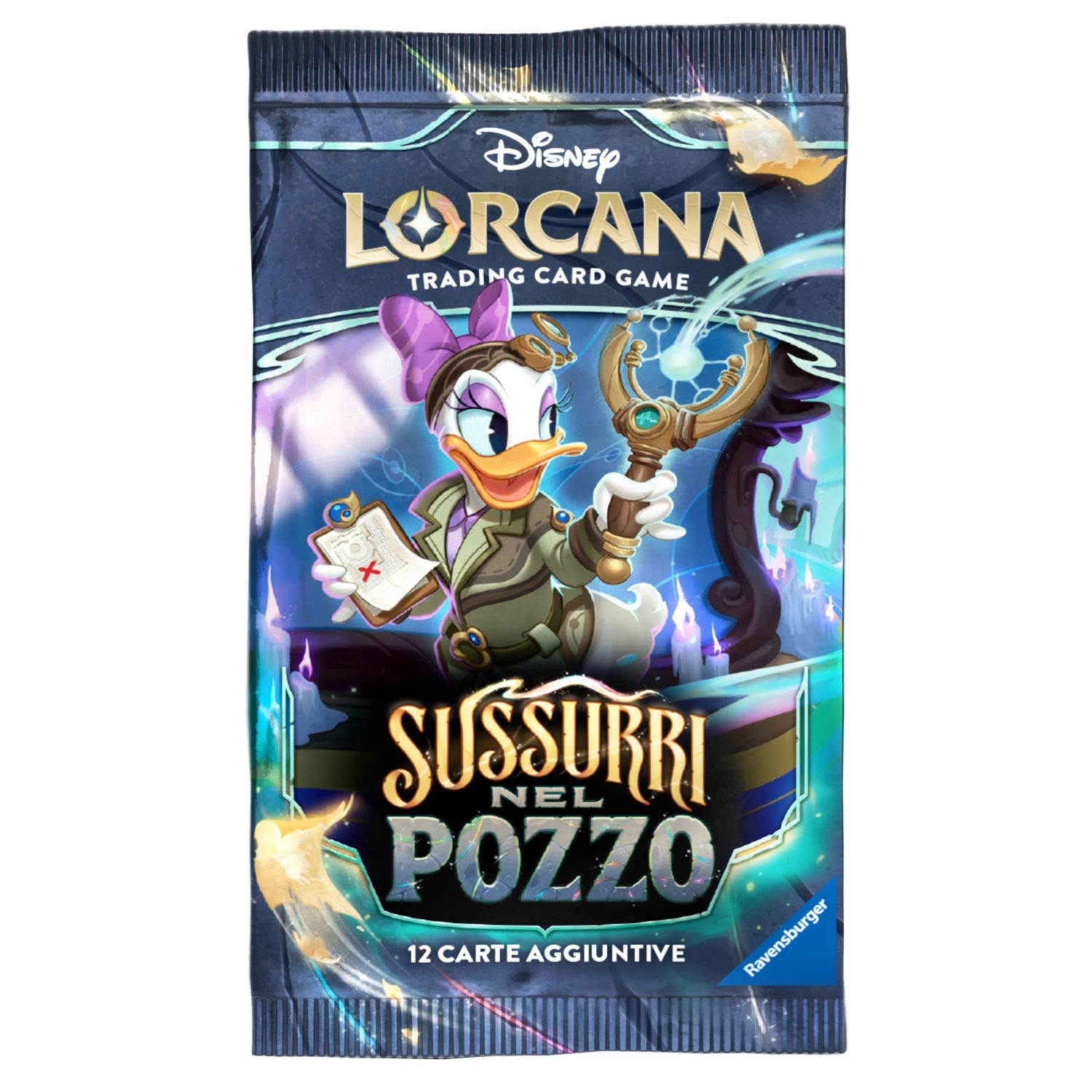 Disney lorcana – sussurri nel pozzo – bustina da 12 carte – 8+ anni - RAVENSBURGER, Disney, Lorcana
