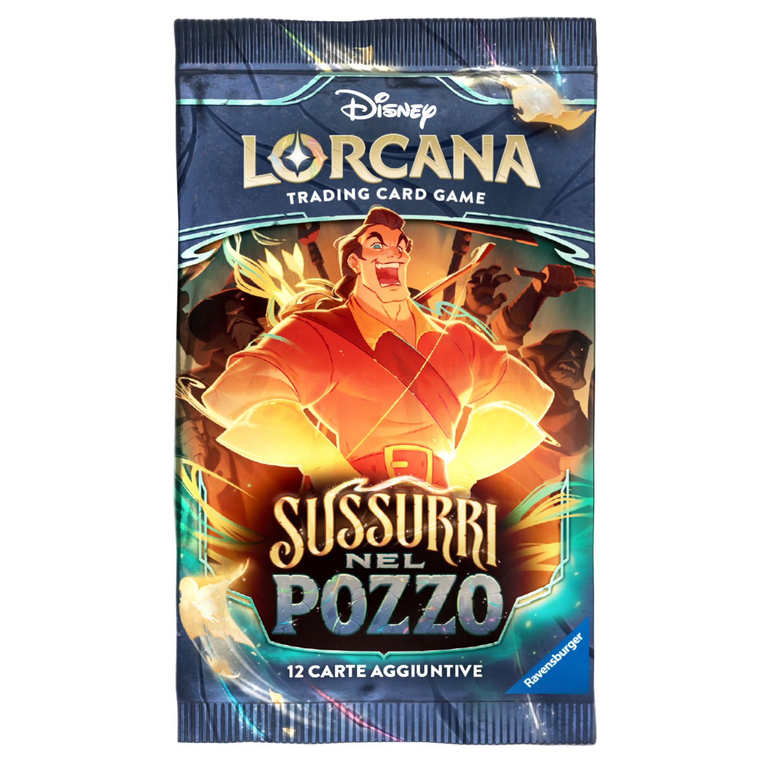 Disney lorcana – sussurri nel pozzo – bustina da 12 carte – 8+ anni - RAVENSBURGER, Disney, Lorcana