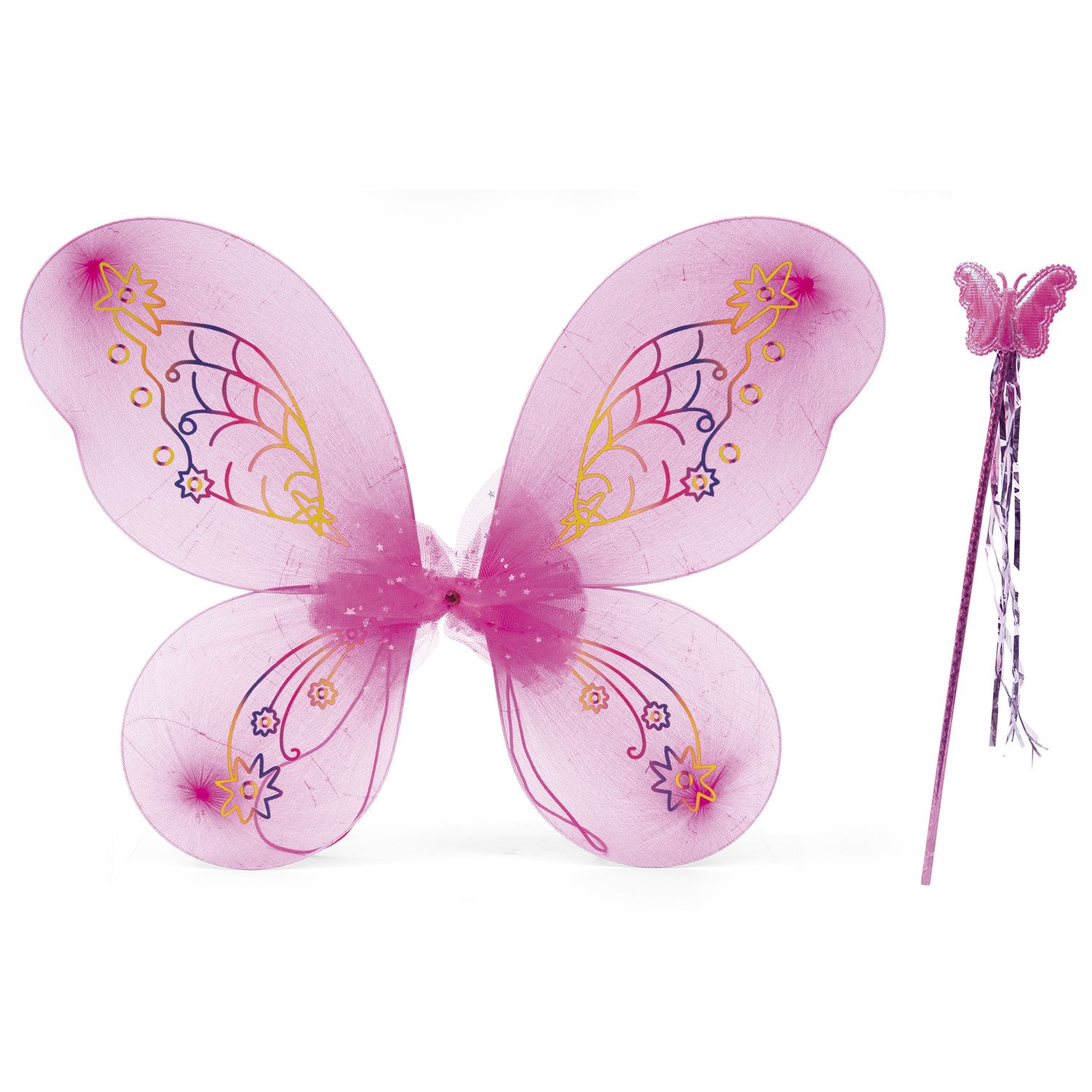 Set fatina ali e bacchetta assortito - MISS FASHION