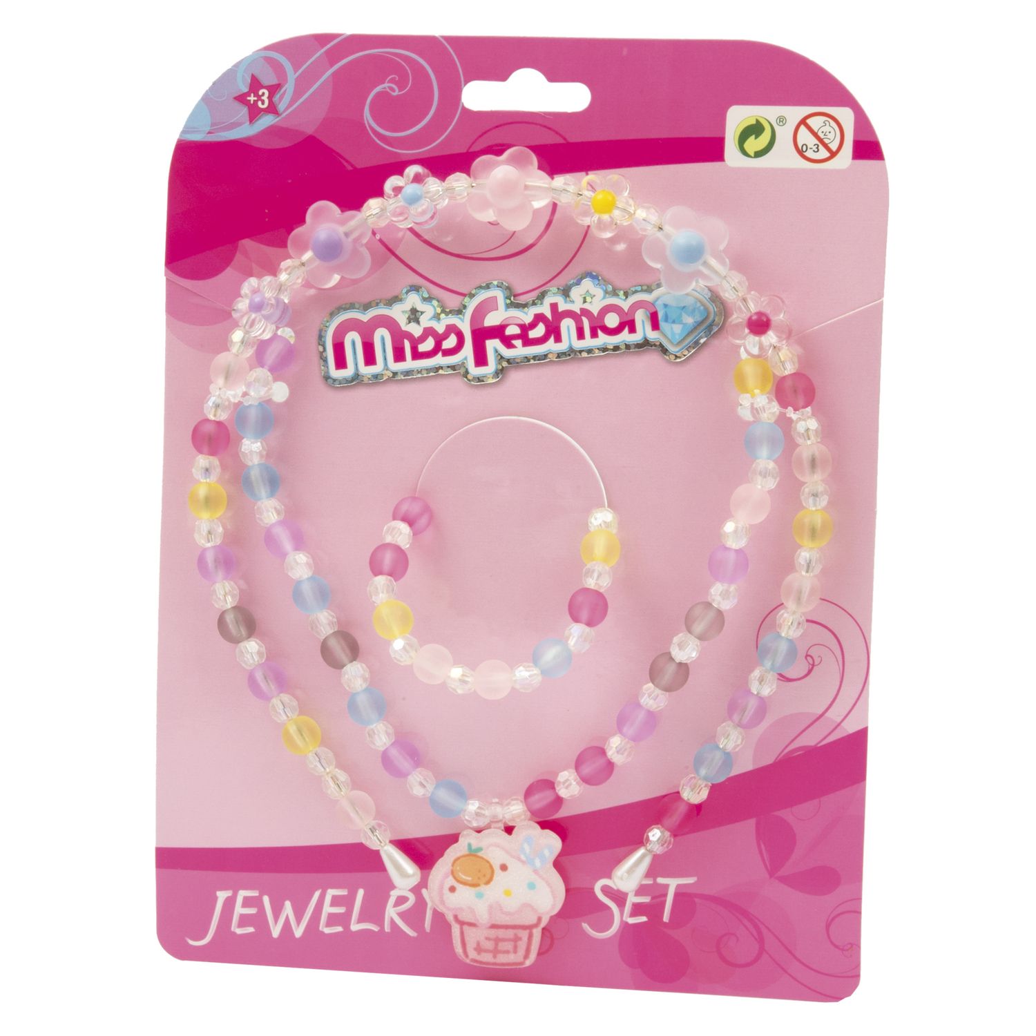 Set gioielli cerchietto, collana e braccialetto – colorato e fashion - MISS FASHION