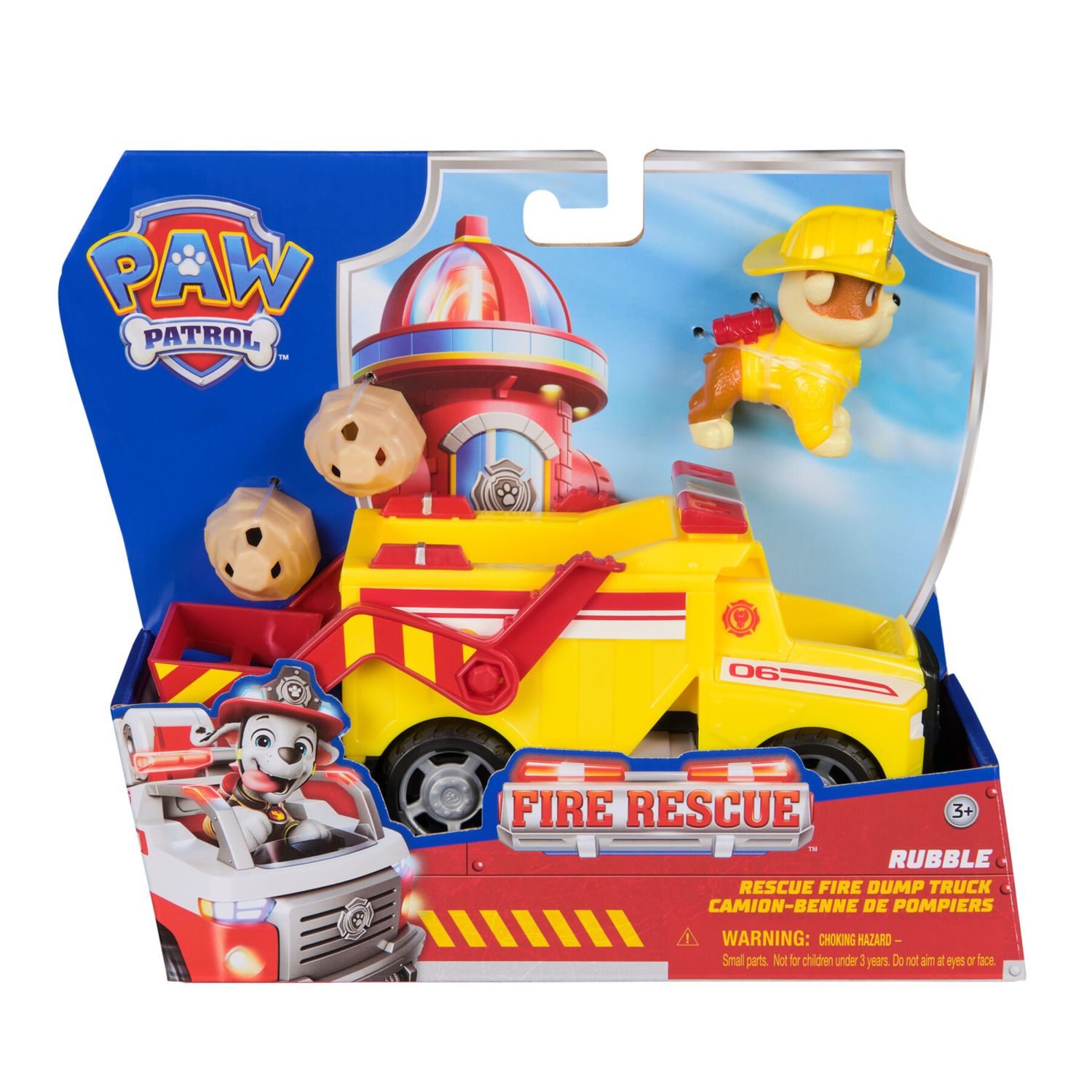 Paw patrol fire rescue: camion di rubble - Paw Patrol