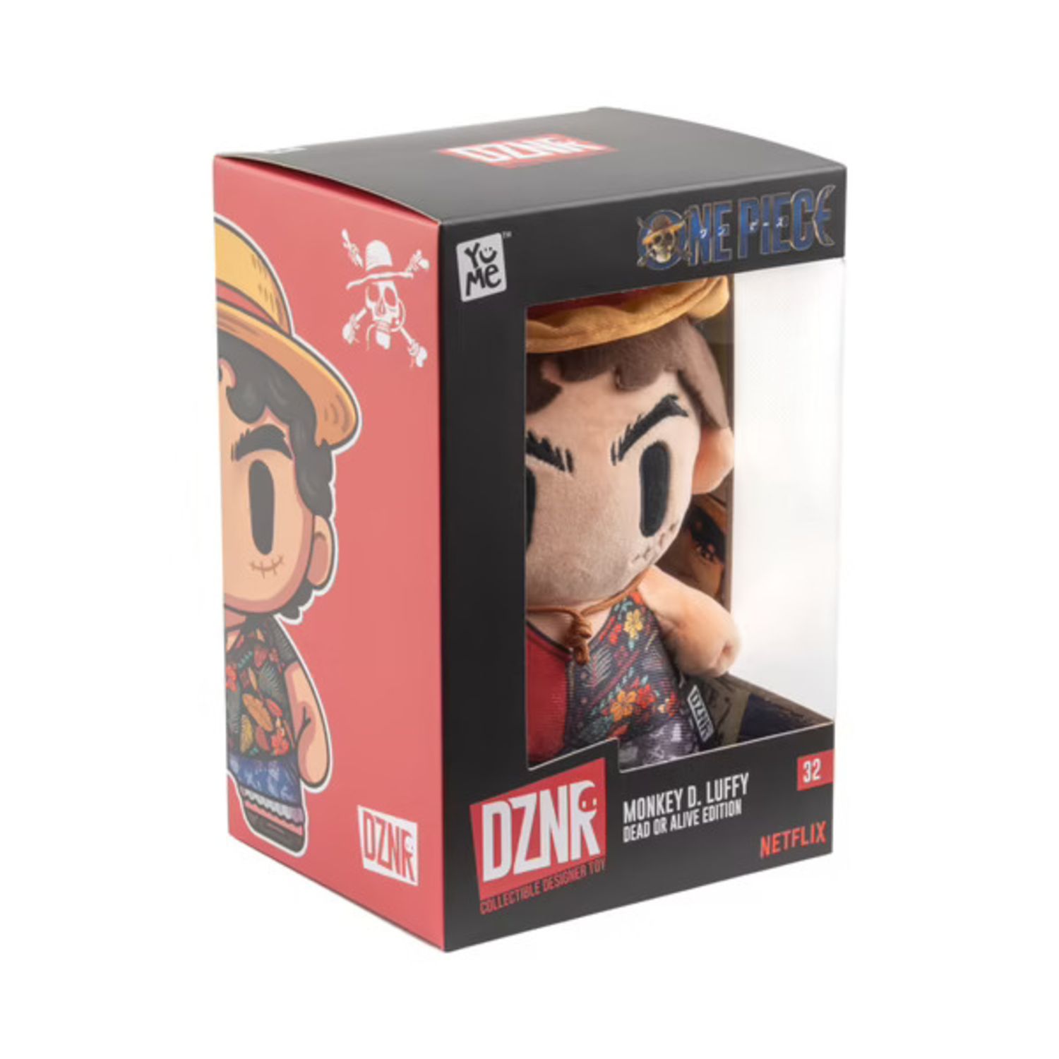 One piece dznr peluche monkey d. luffy 18 cm – edizione limitata - ONE PIECE