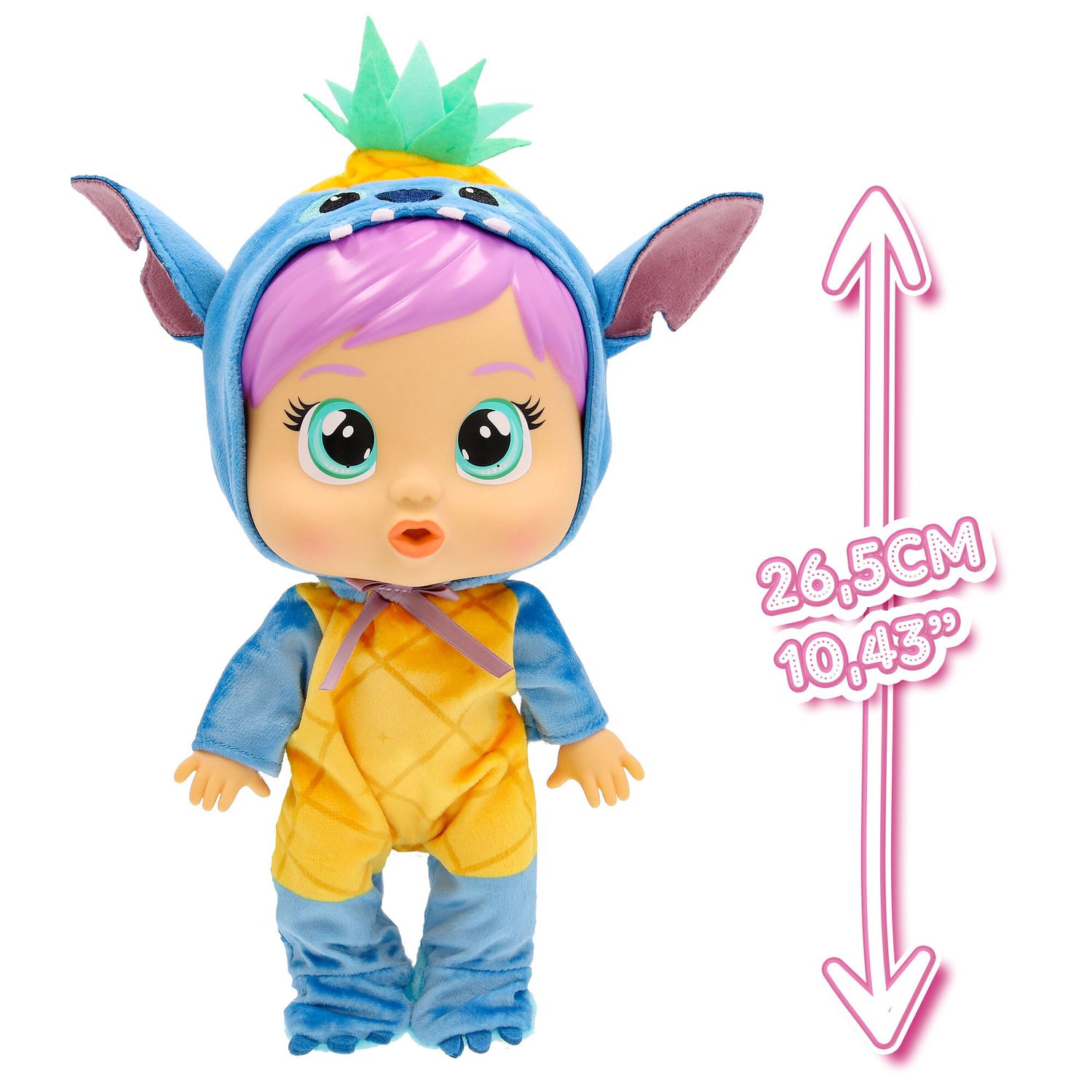 Cry babies loving care stitch – bambola interattiva - CRY BABIES, Disney, Disney Stitch