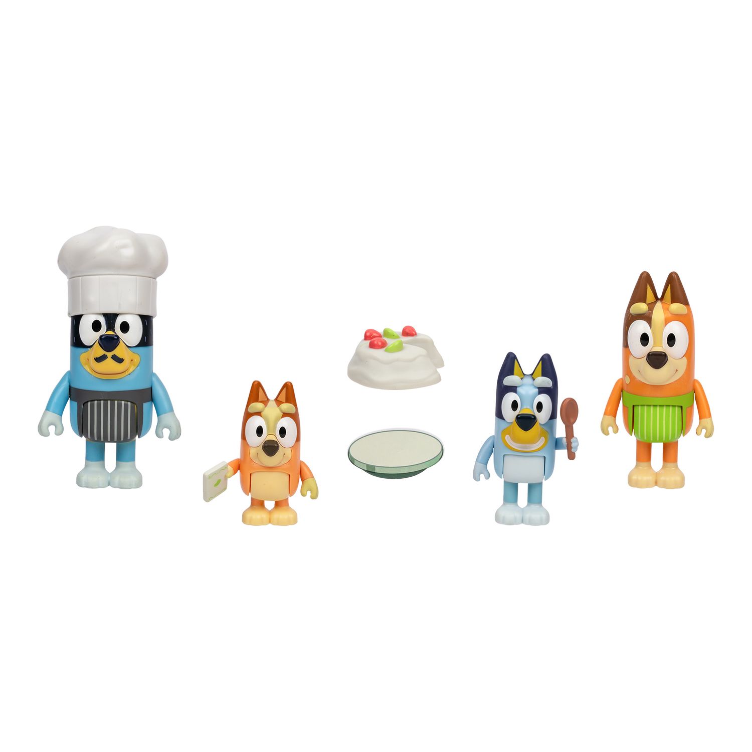 Bluey set 4 personaggi tema “pavlova” - BLUEY