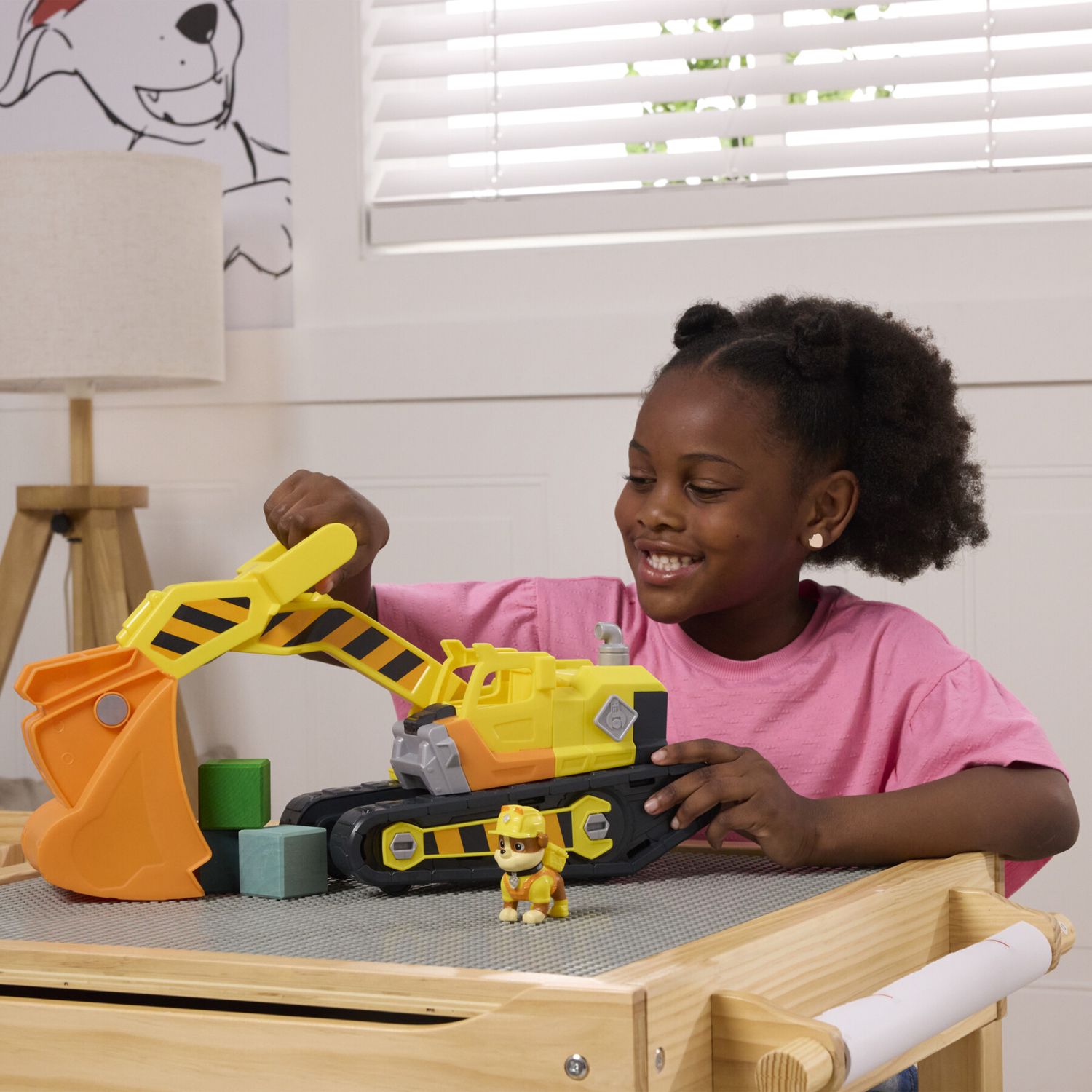 Rubble & crew, bulldozer di rubble - Paw Patrol