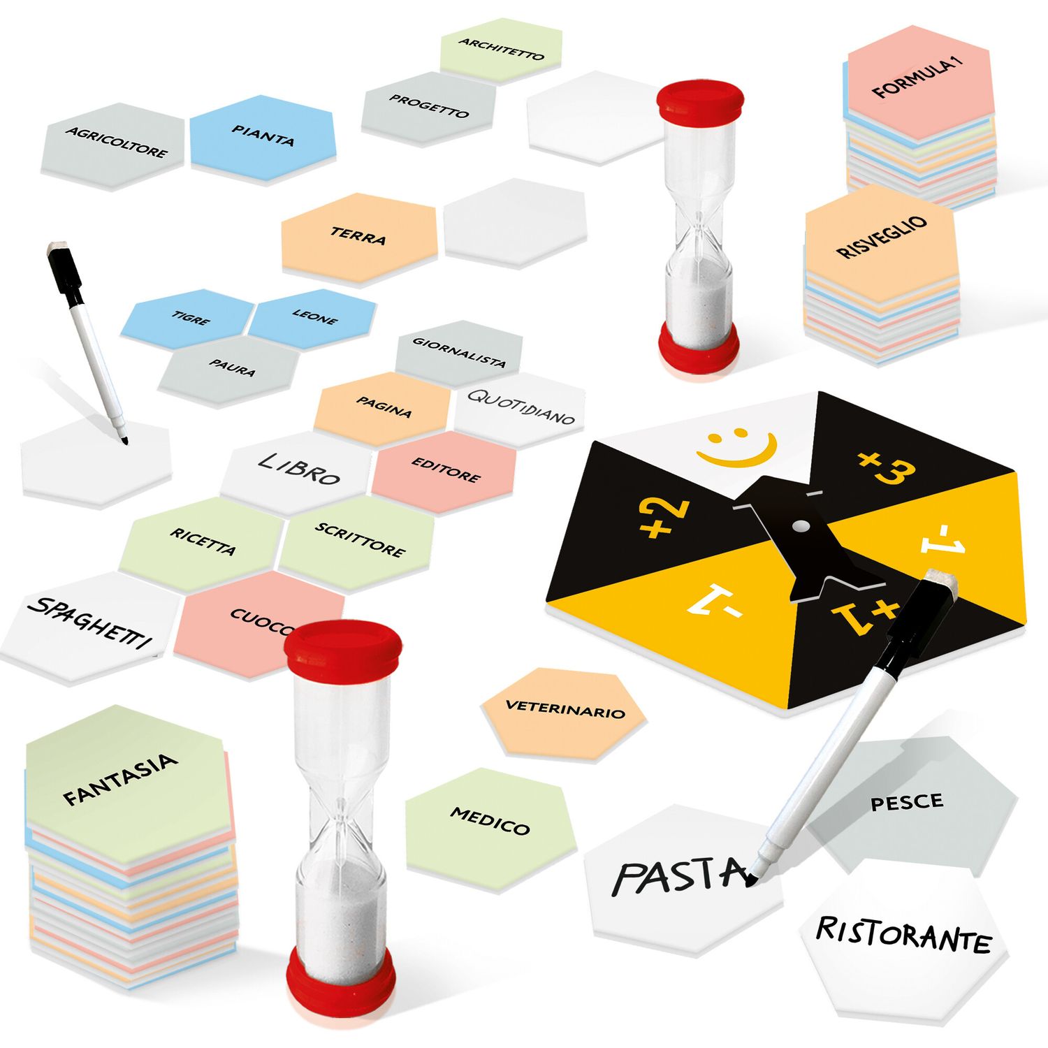 Parole a contatto - collega le parole con logica e creatività - LUDIC