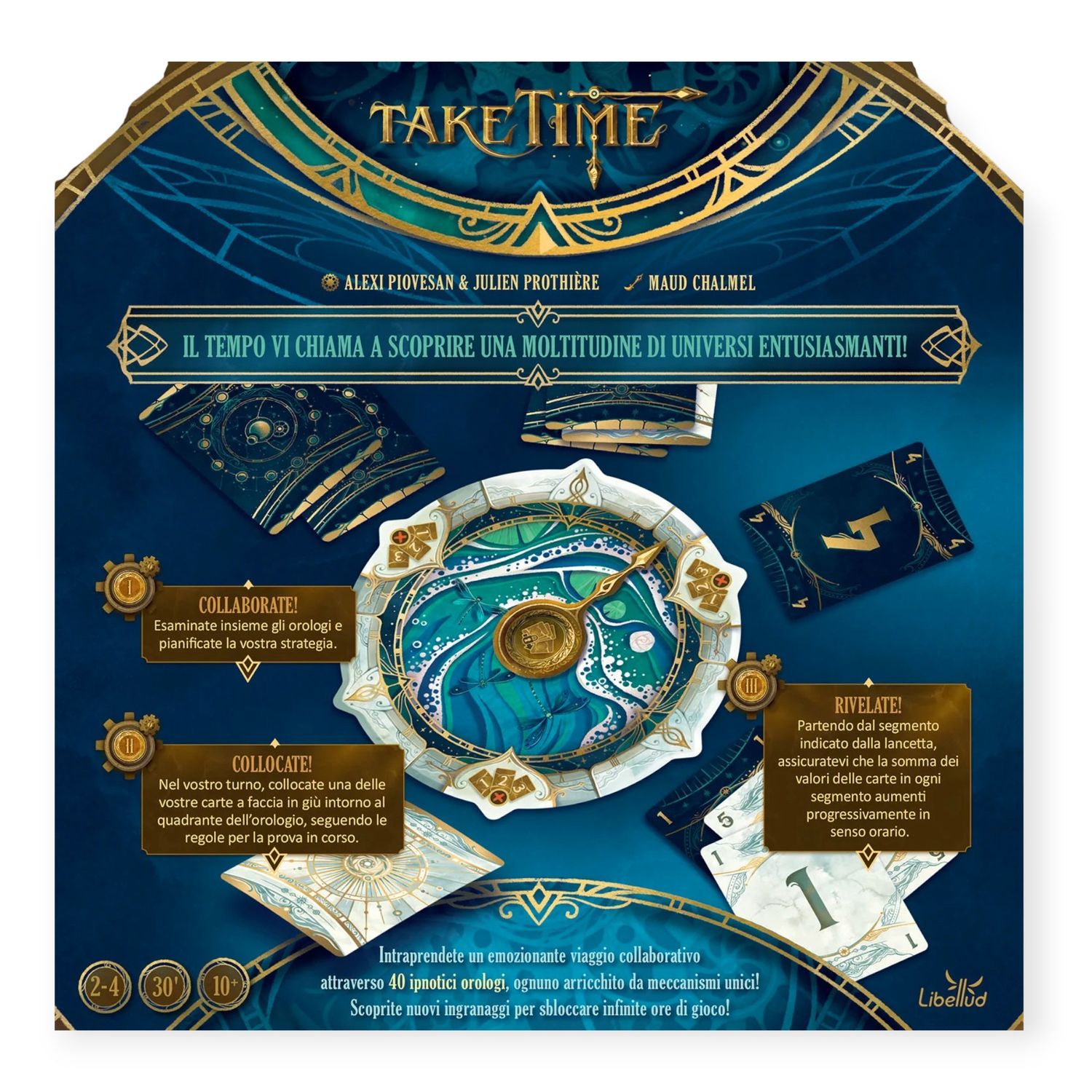 Take time – gioco cooperativo di strategia e puzzle - 2-4 giocatori - ASMODEE