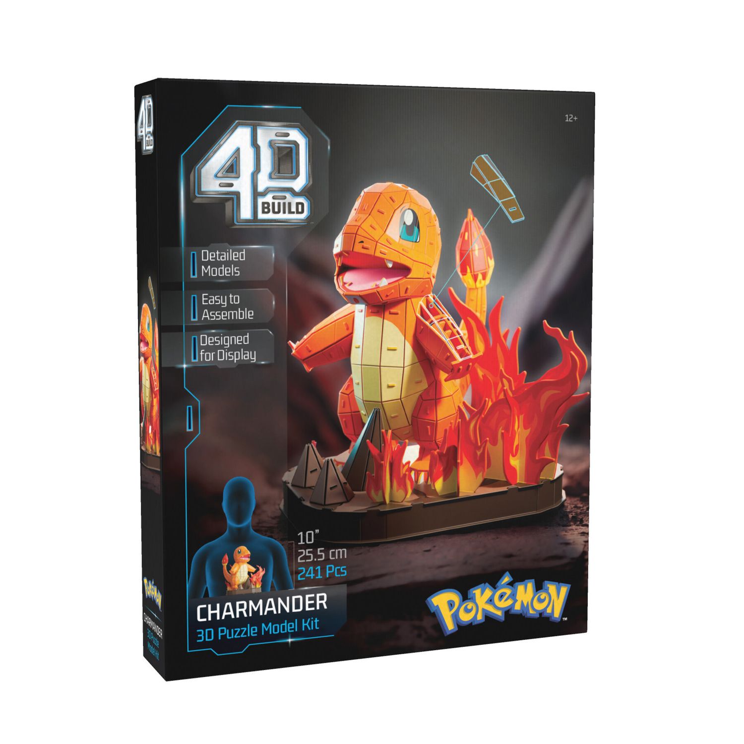4d build, pokémon charmander - POKEMON
