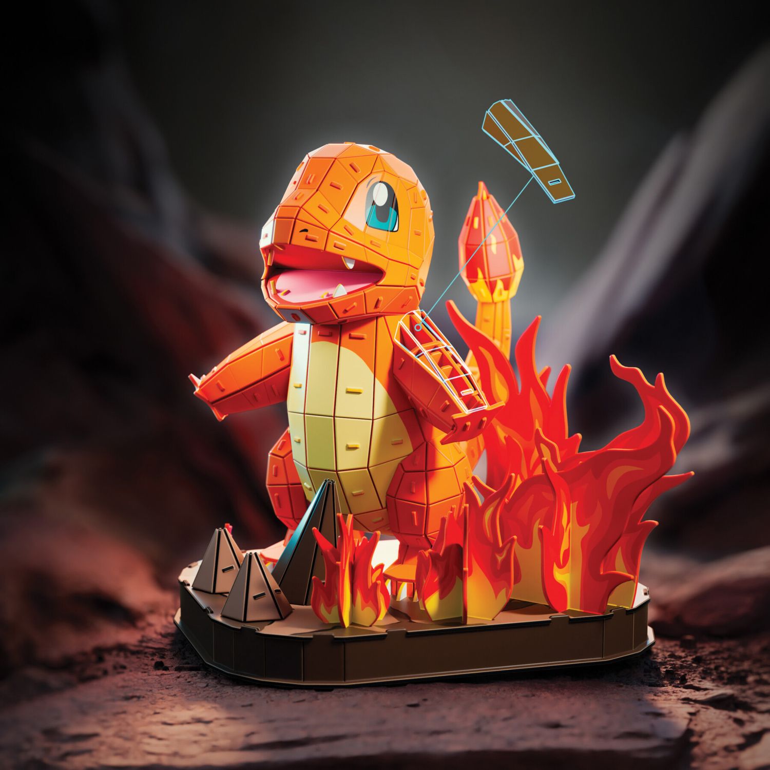 4d build, pokémon charmander - POKEMON