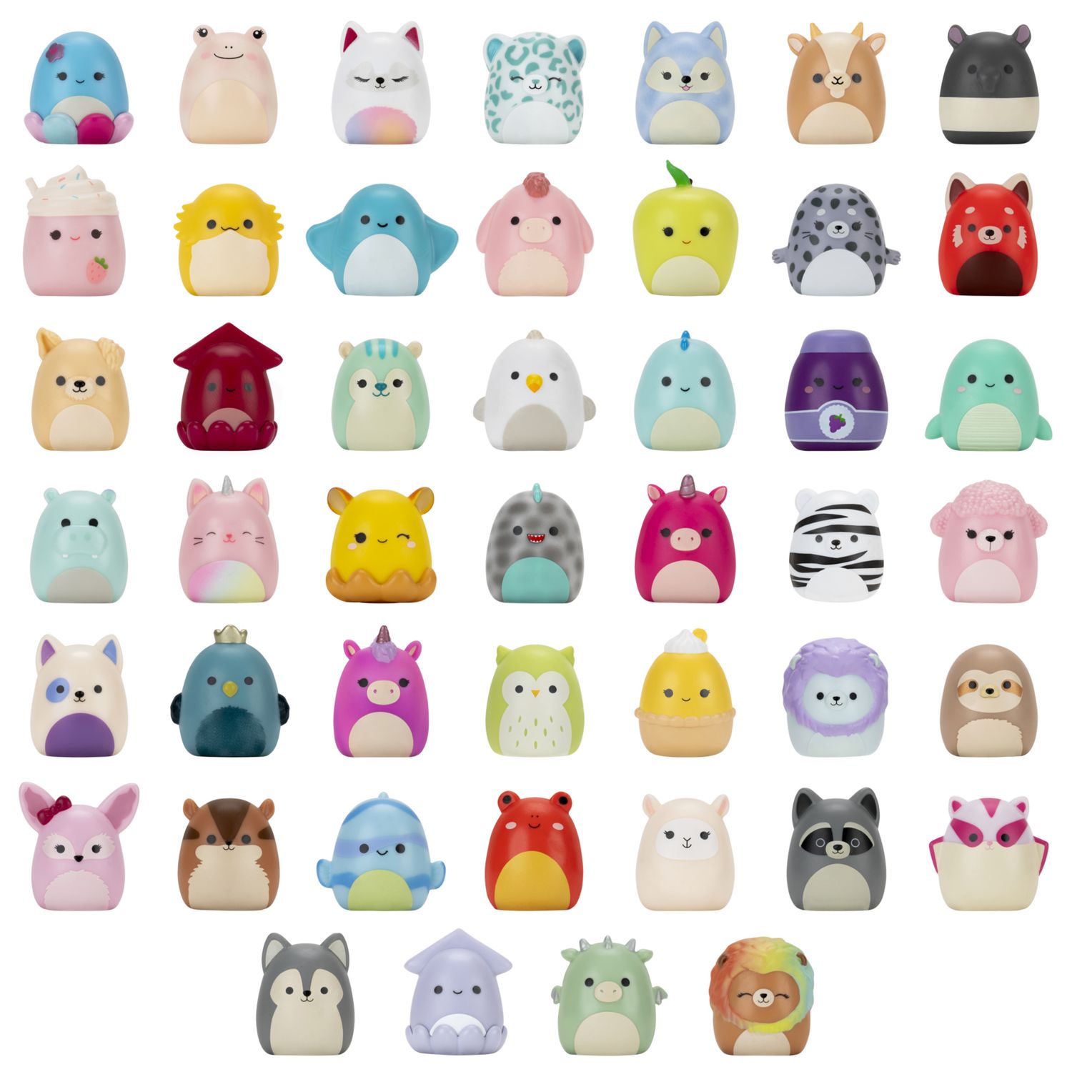 Squish-a-long surprise pack 2025 - 2 personaggi e accessori - mystery box assortita - SQUISH A LONGS