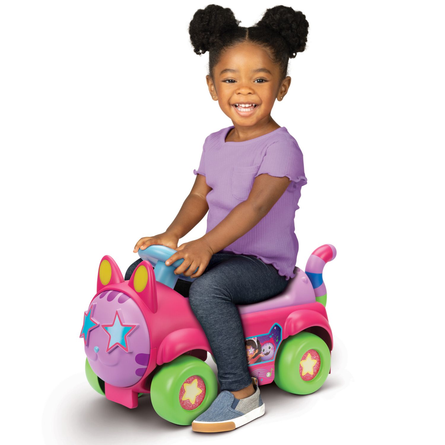 Gabby's dollhouse party bus ride-on con luci e suoni - GABBY'S DOLLHOUSE