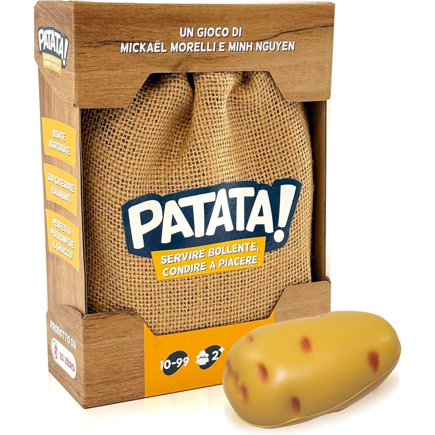 Servire bollente, condire a piacere. patata! super divertente! - 