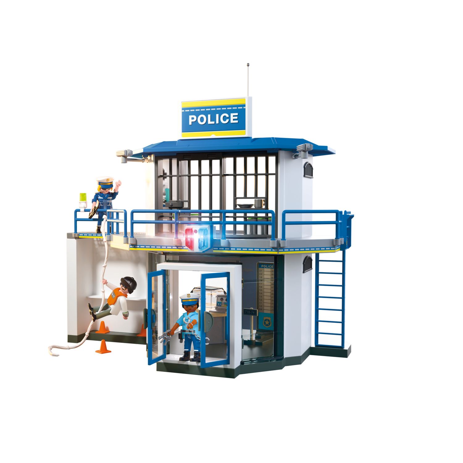 Playmobil city action 71874 – sala investigativa della polizia - Playmobil