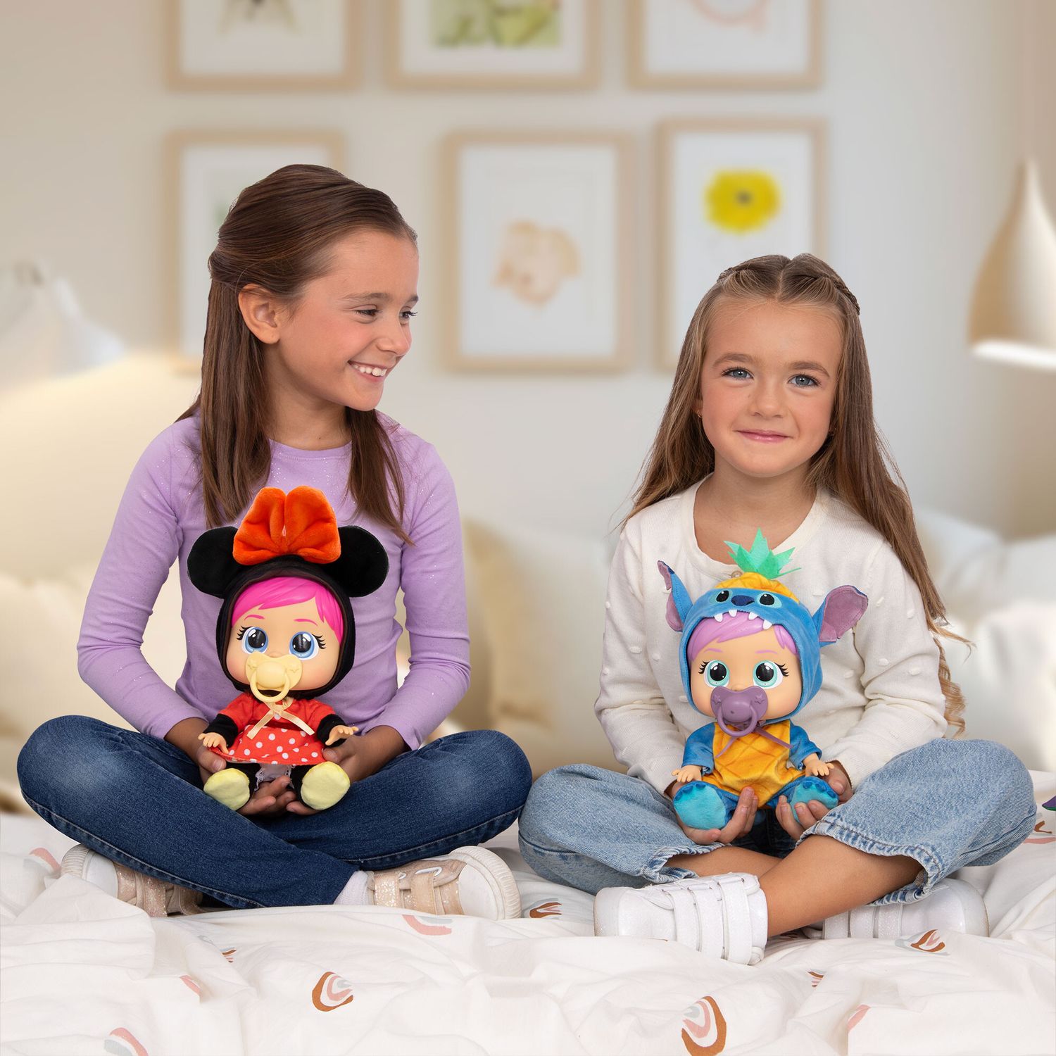 Cry babies loving care stitch – bambola interattiva - CRY BABIES, Disney, Disney Stitch