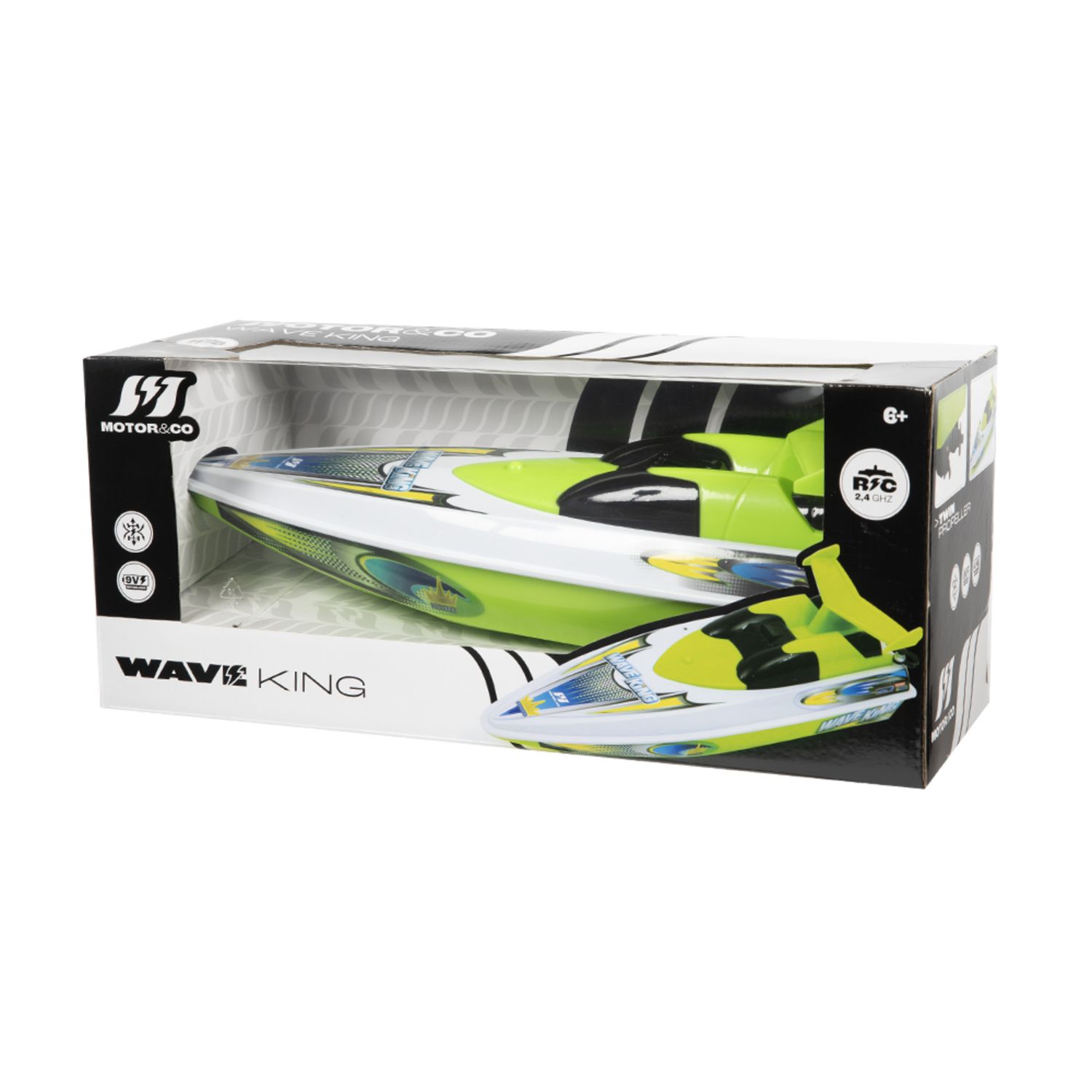 Barca radiocomandata wave - motor & co - MOTOR & CO.