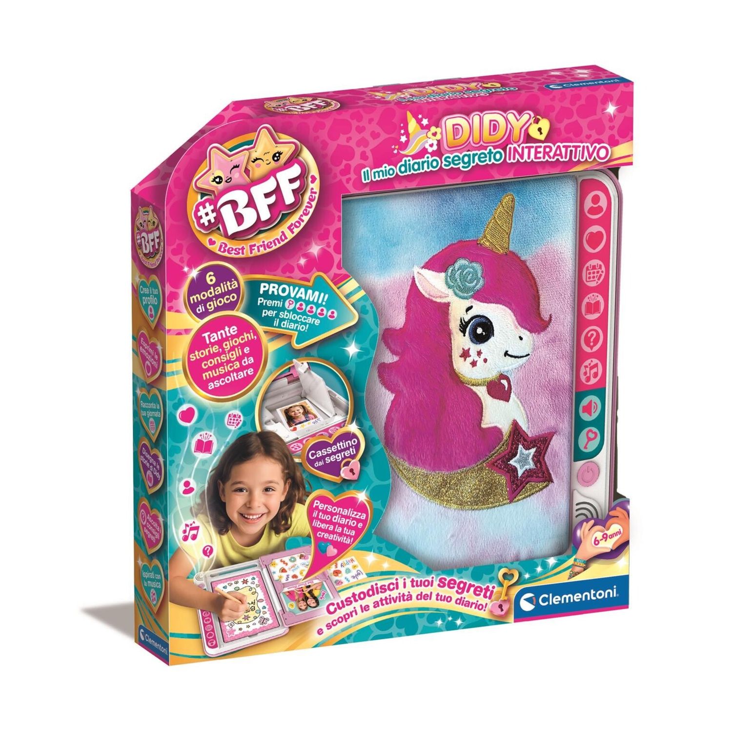 Clementoni bff - didy il mio diario segreto interattivo - CLEMENTONI