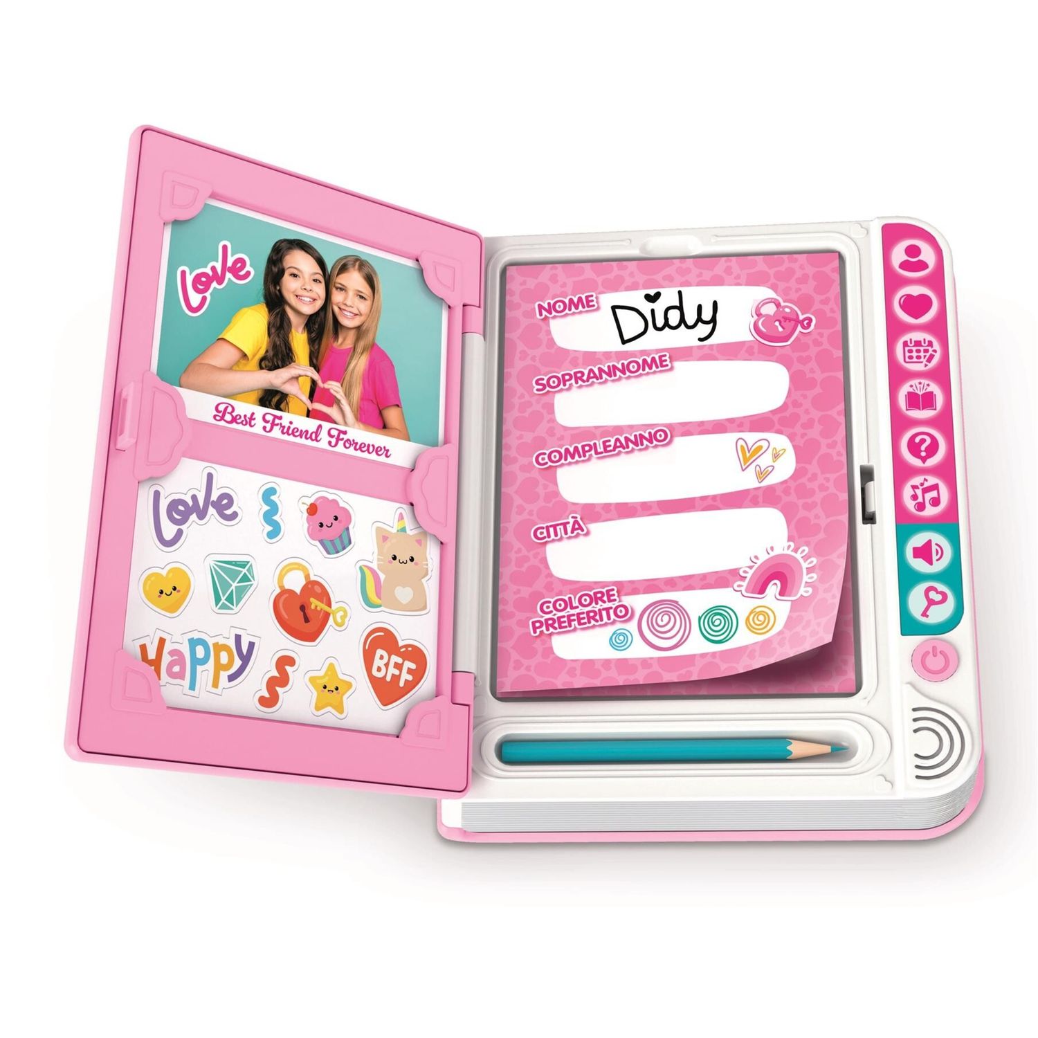 Clementoni bff - didy il mio diario segreto interattivo - CLEMENTONI