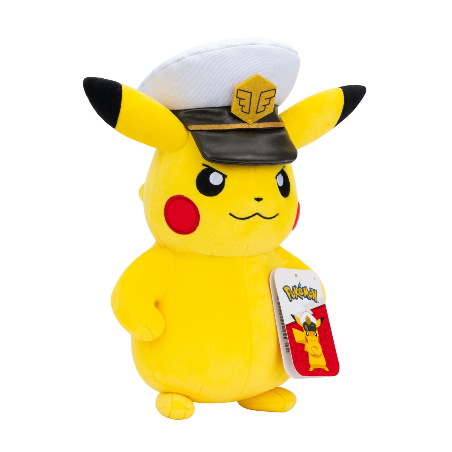 Pokémon peluche personaggio capitan pikachu da 20 cm - POKEMON