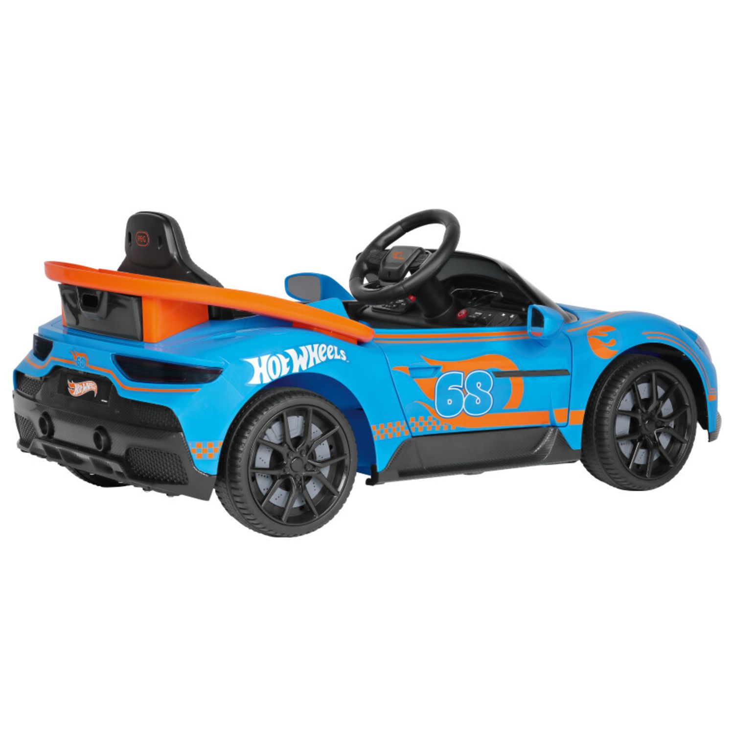 Macchina hot wheels radiocomandata auto elettrica 12v con radiocomando e luci led - Hot Wheels, Peg Perego