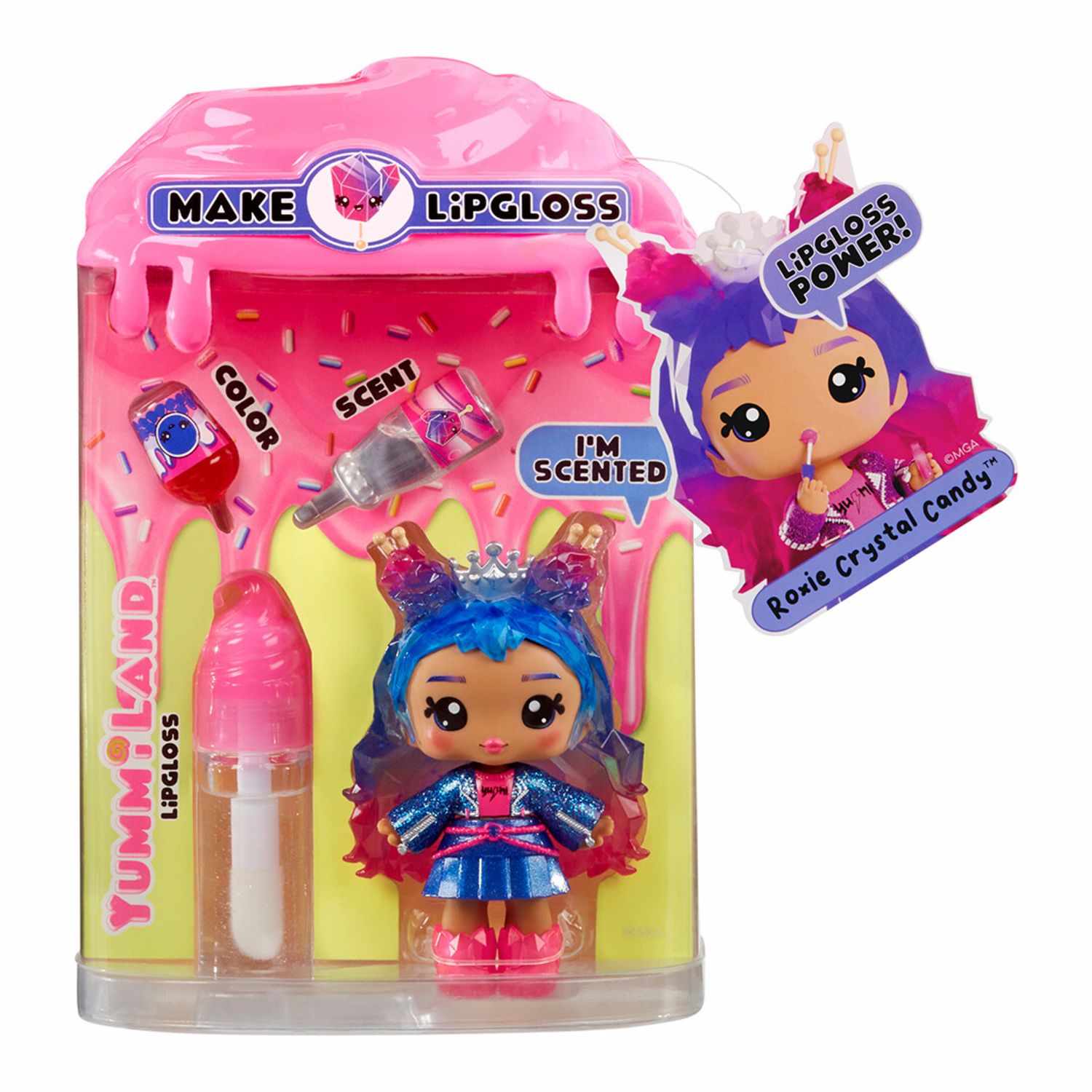 Roxie crystal candy lip gloss doll con kit lucidalabbra – yummiland - YUMMILAND