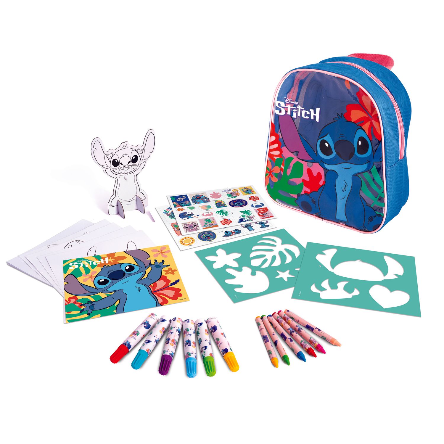 Set creativo mega art set 80 pezzi stitch disney - Disney Stitch