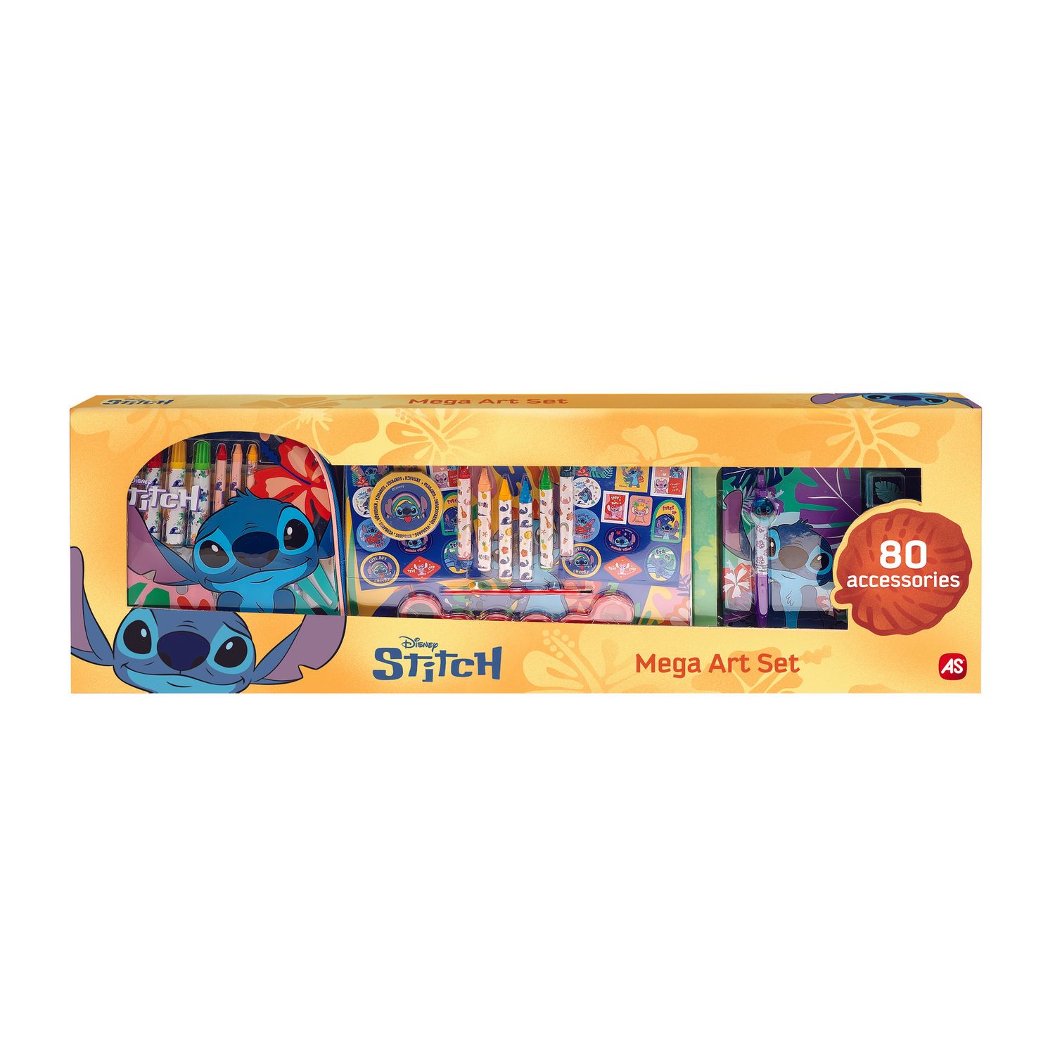 Set creativo mega art set 80 pezzi stitch disney - Disney Stitch