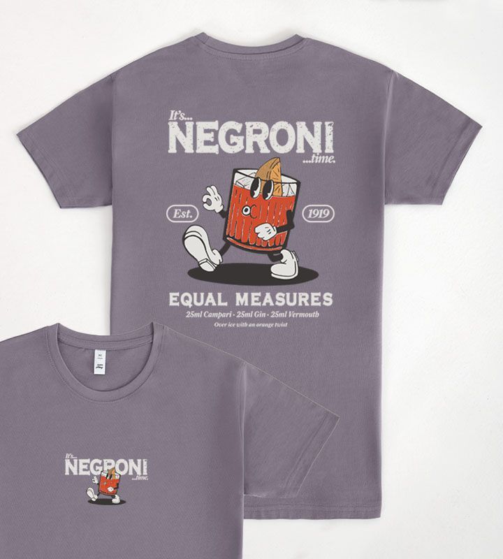 T-shirt negroni equal measures - Pampling