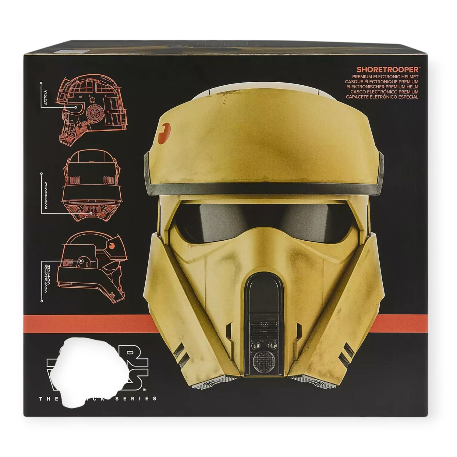 Star wars the black series – casco elettronico shoretrooper hasbro - Star Wars