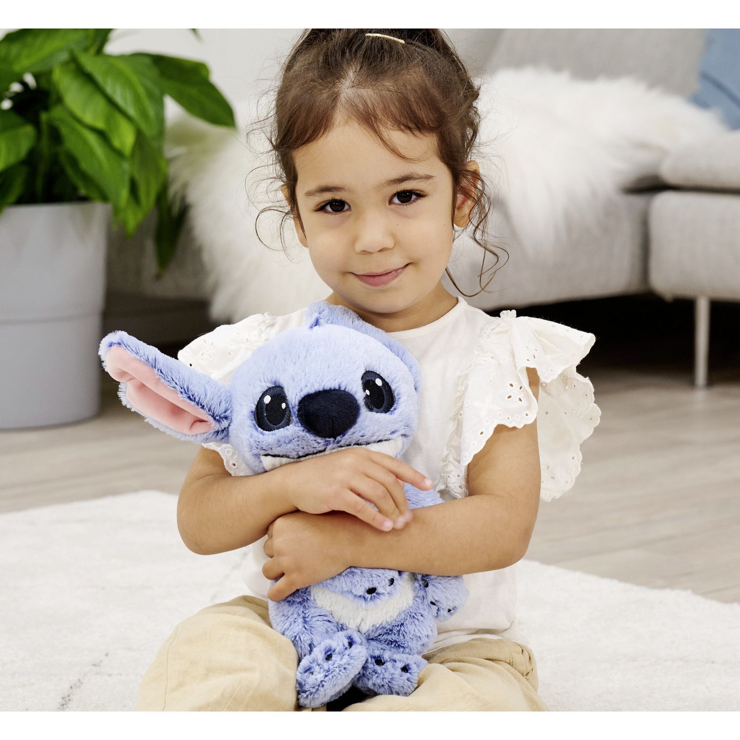 Peluche stitch disney live action 25 cm – morbido e originale, +0 mesi - Disney Stitch