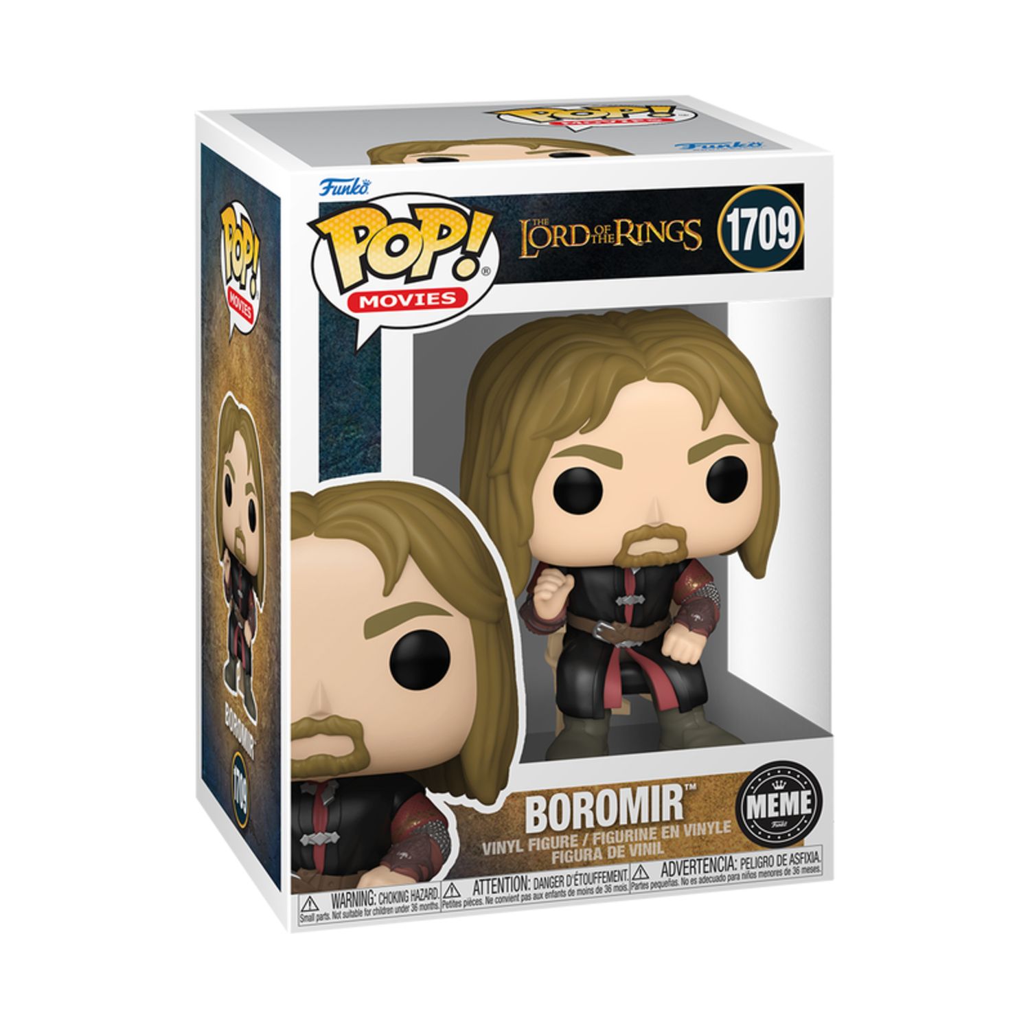Funko pop -il signore degli anelli - boromir (one does not simply meme) - 1709 - FUNKO POP!