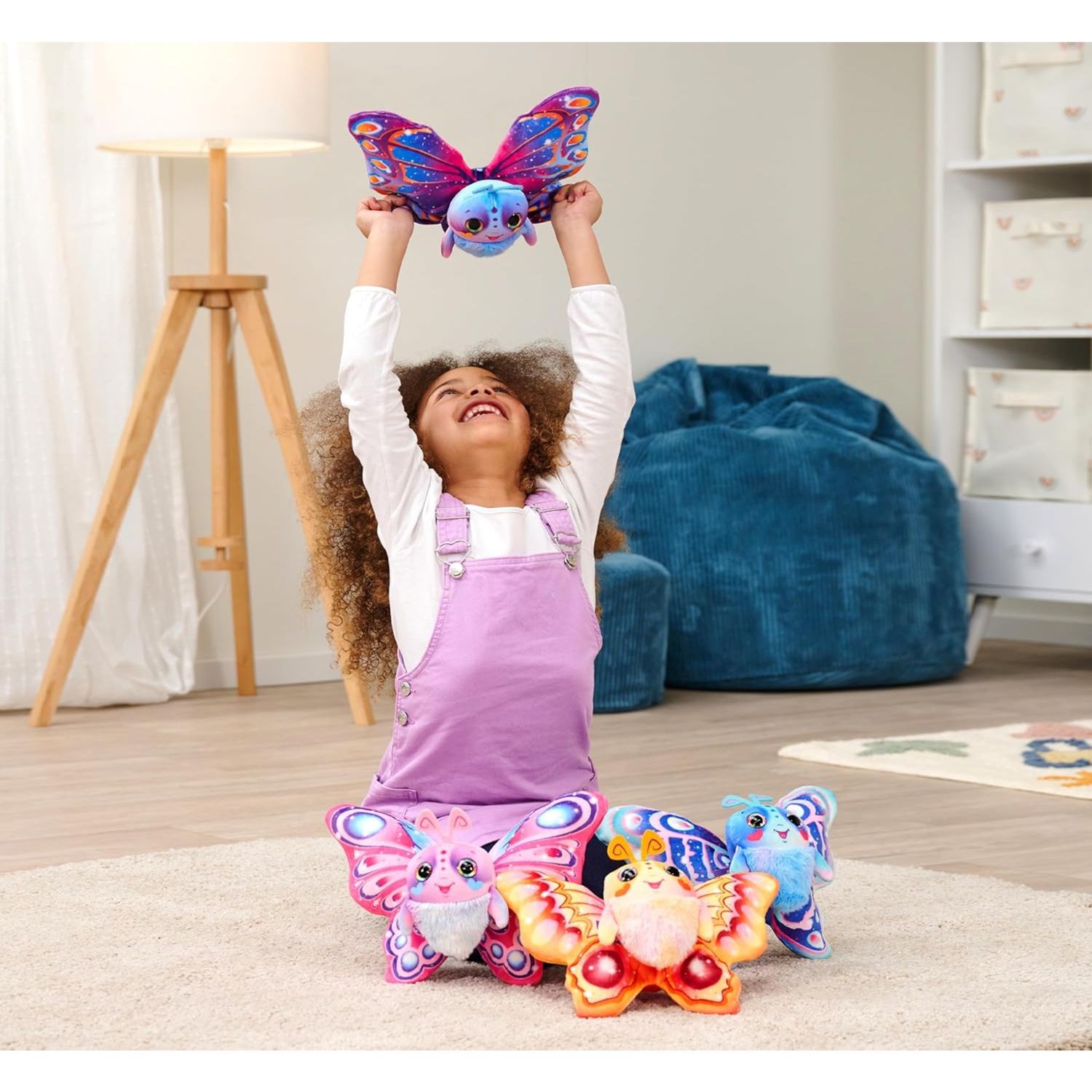 Simba fluffyfly – peluche magico 12 cm con ali 30 cm, assortita in 4 modelli - FLUFFY FLY