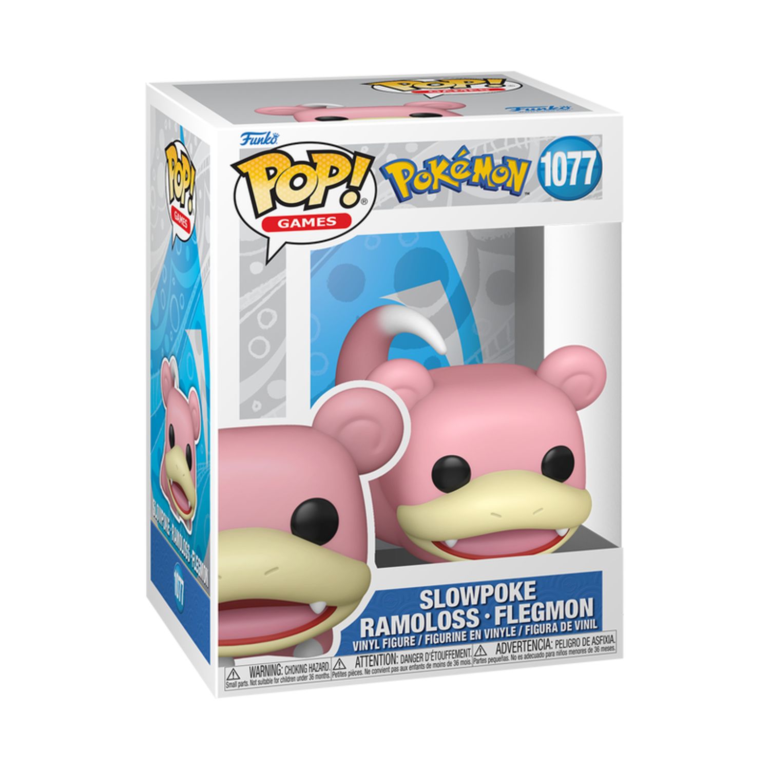 Funko pop - pokemon slowpoke - 1077 - FUNKO POP!, POKEMON