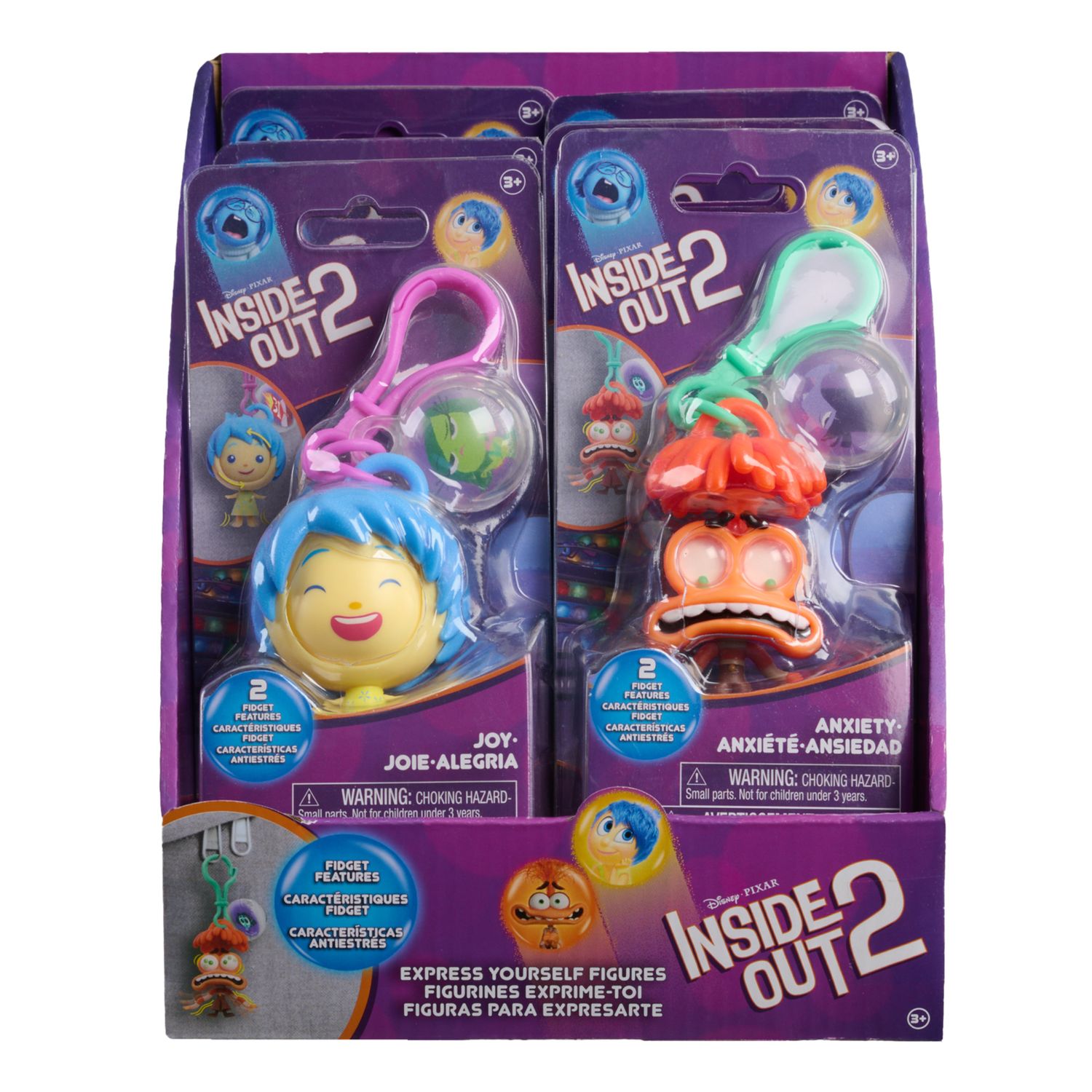 Personaggi disney assortiti  e pixar inside out 2 - express yourself - INSIDE OUT