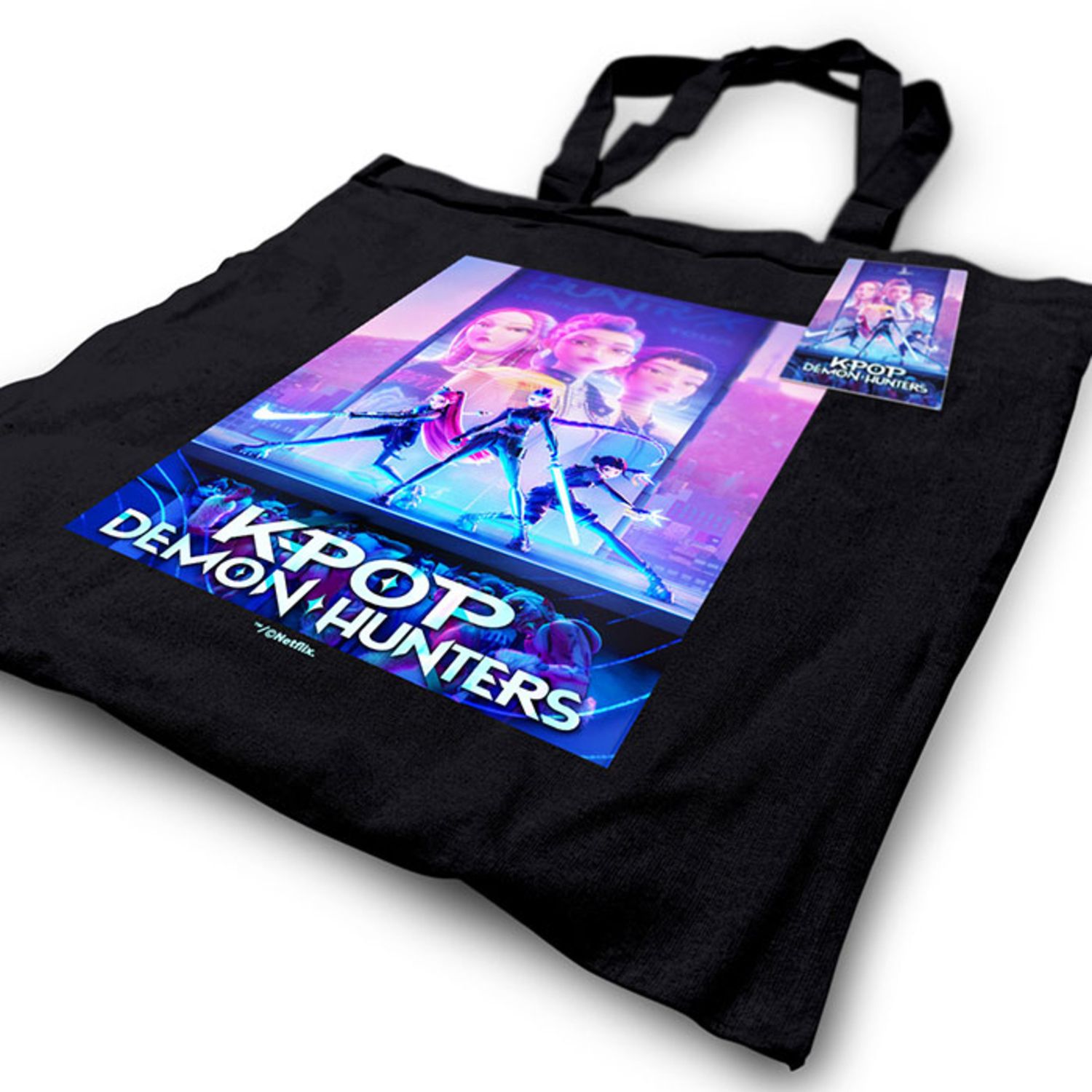 Shopping bag kpop demon hunters – borsa ufficiale fan - K-POP DEMON HUNTERS