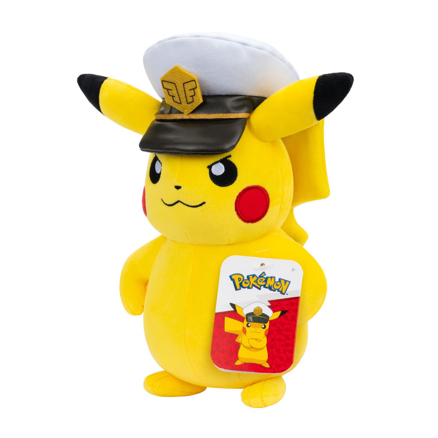 Pokémon peluche personaggio capitan pikachu da 20 cm - POKEMON