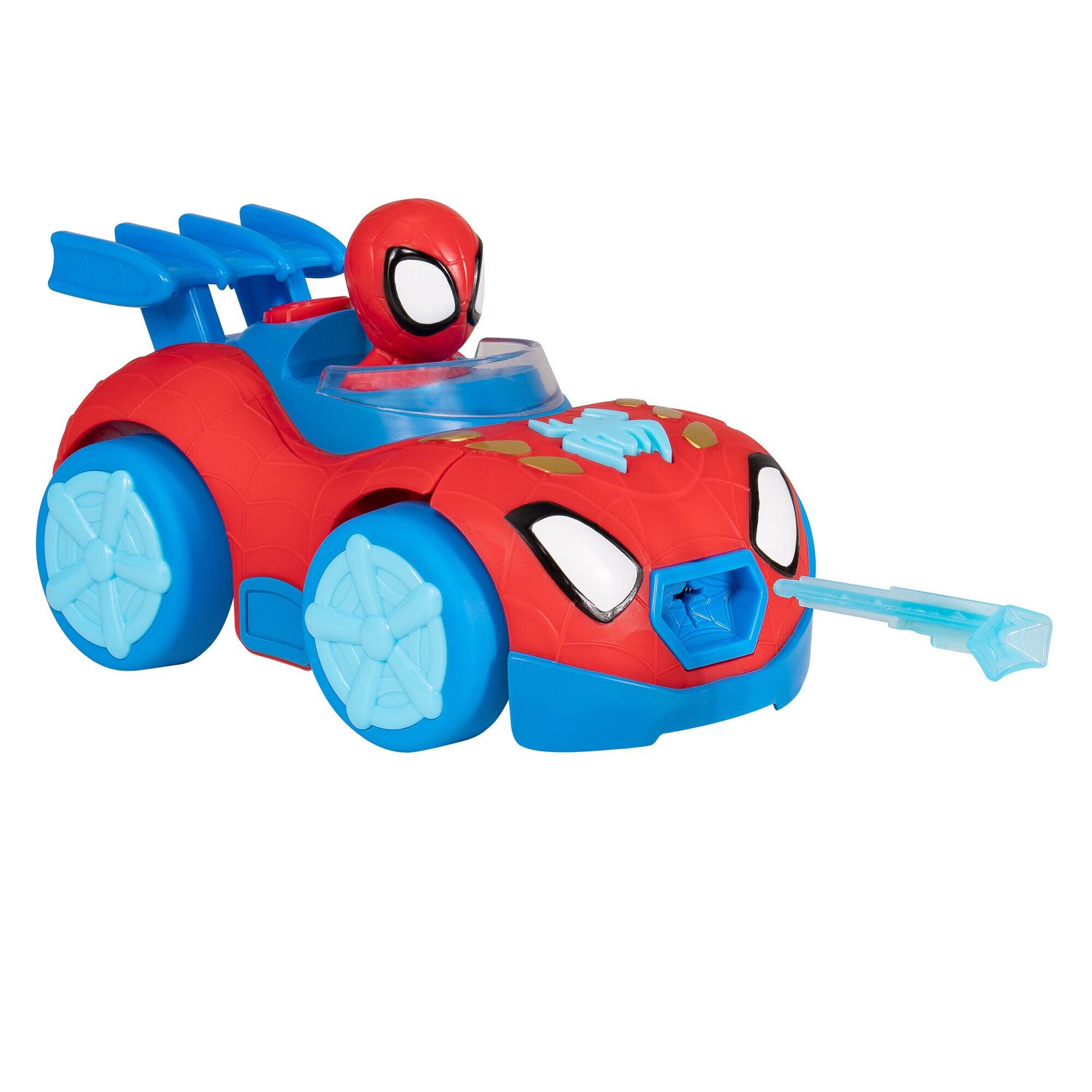 Veicolo deluxe lancia ragnatele con luci e suoni – spidey marvel - SPIDEY, MARVEL