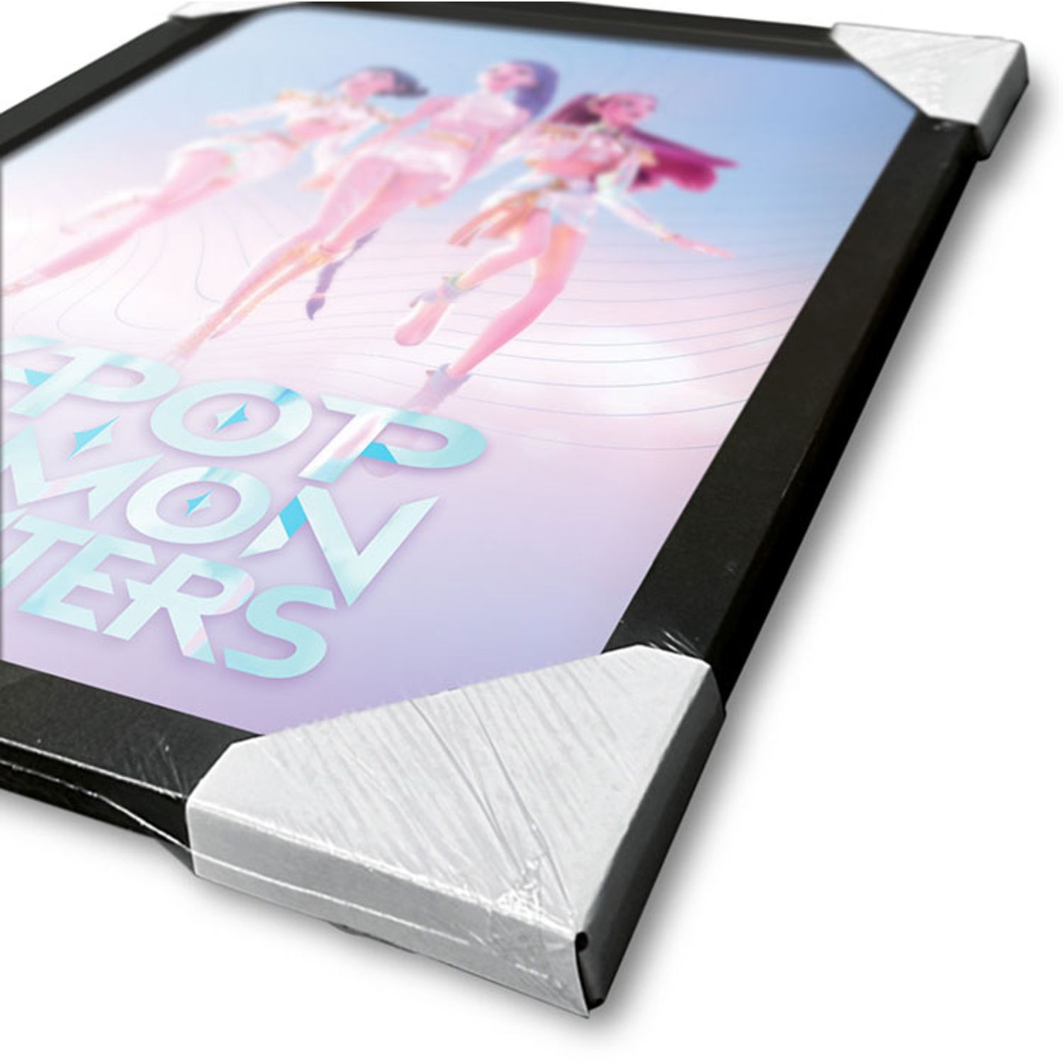 Quadro kpop demon hunters trio – poster fandom - K-POP DEMON HUNTERS