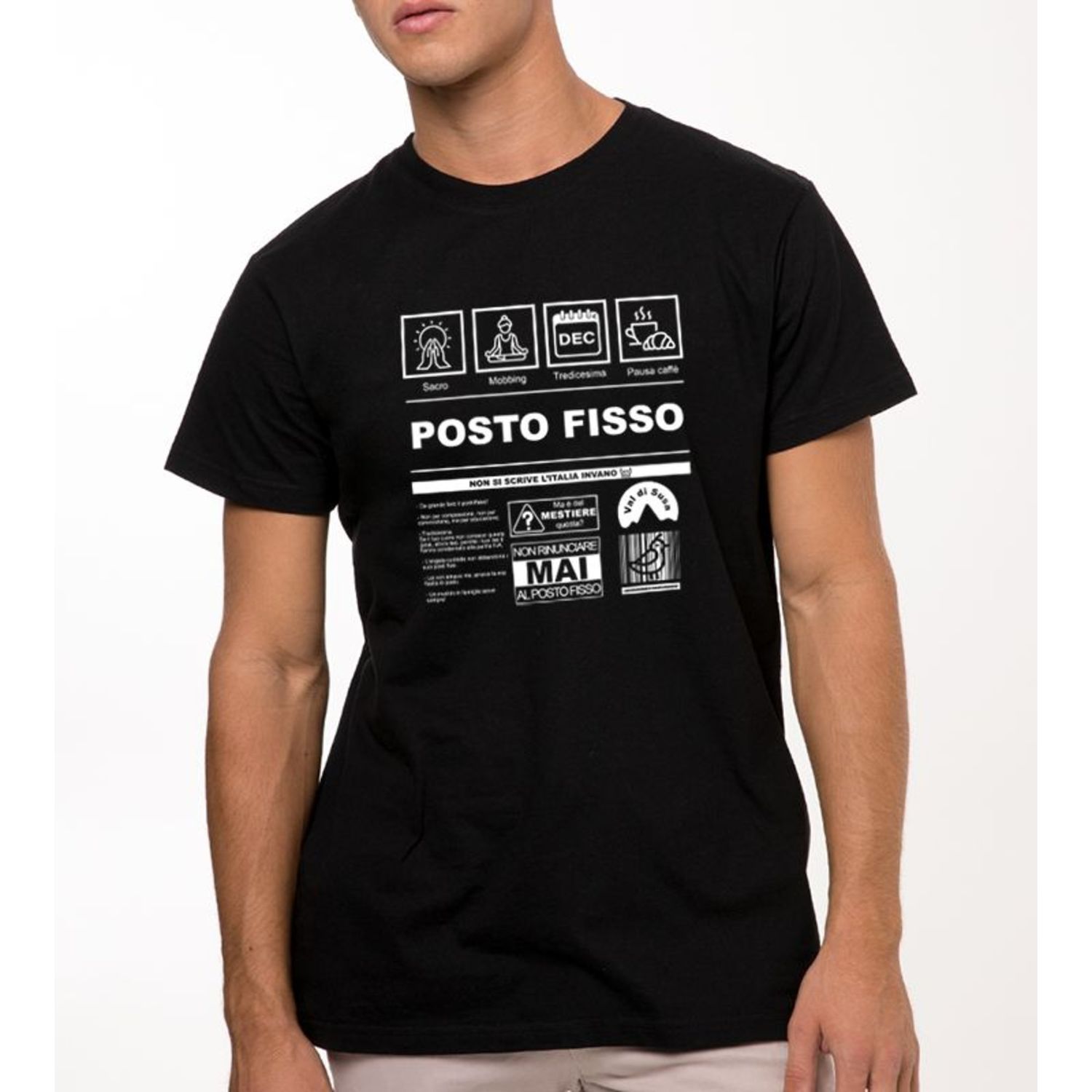 T-shirt fissità label - NO BRAND