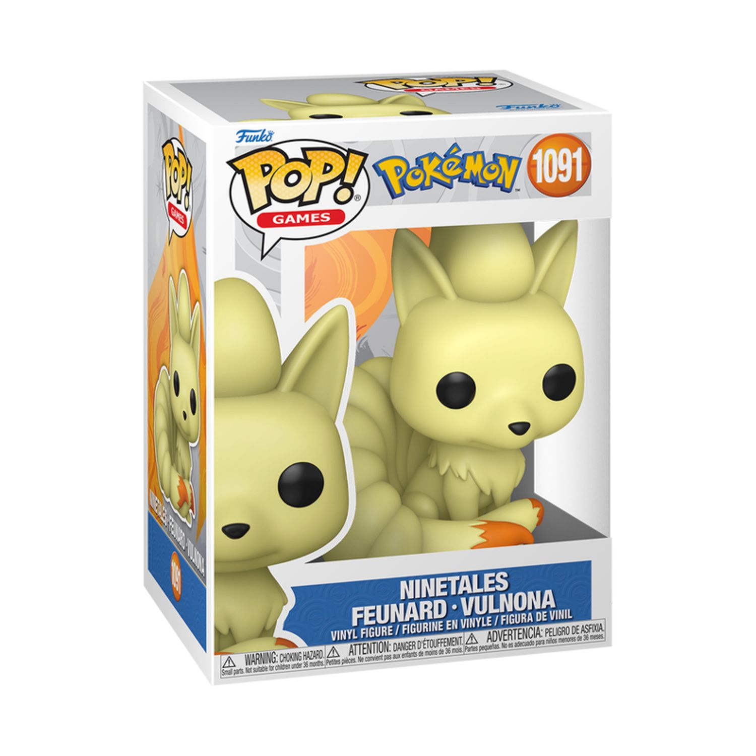 Funko pop - pokemon ninetales - 1091 - FUNKO POP!, POKEMON