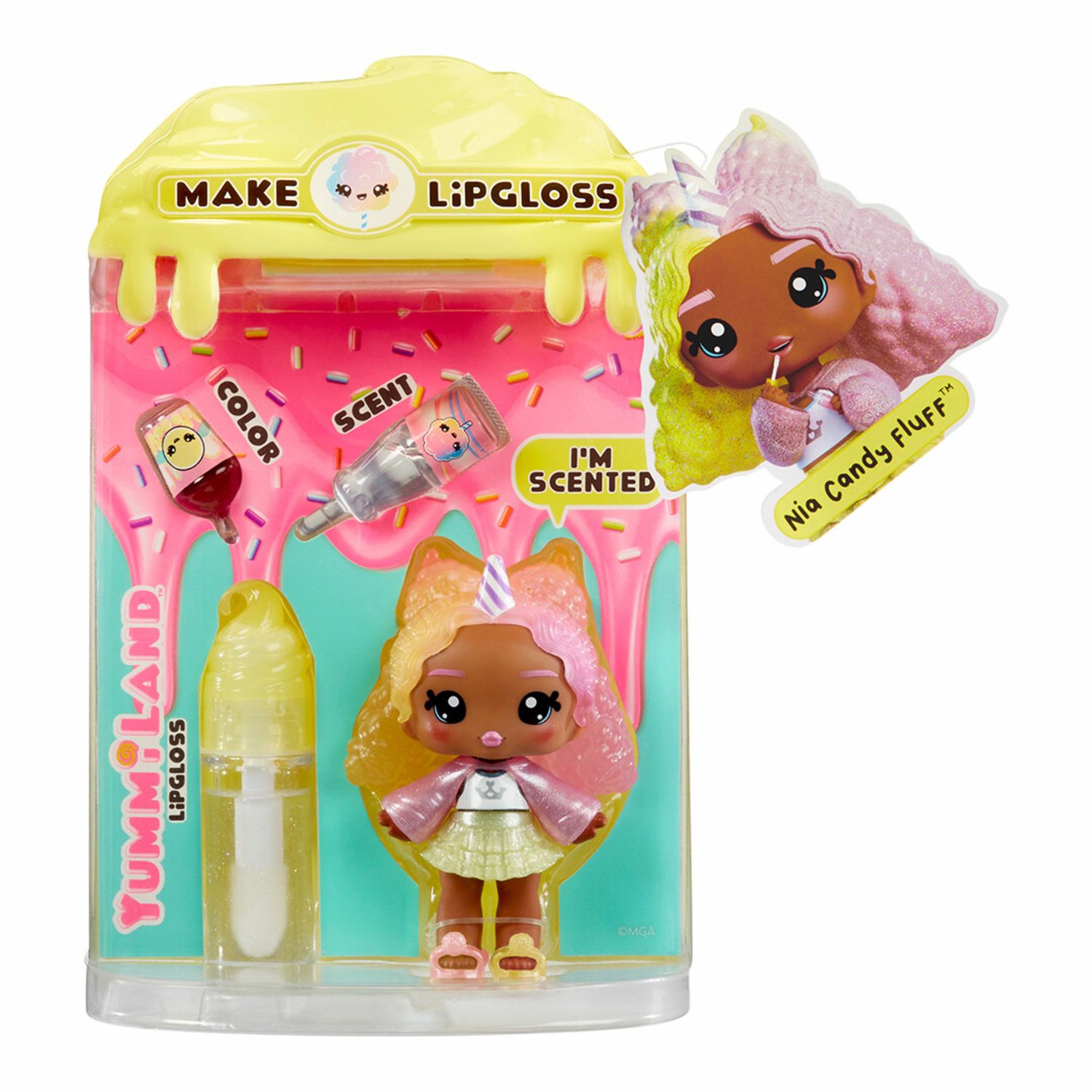 Nia candy fluff lip gloss doll con kit lucidalabbra – yummiland - YUMMILAND