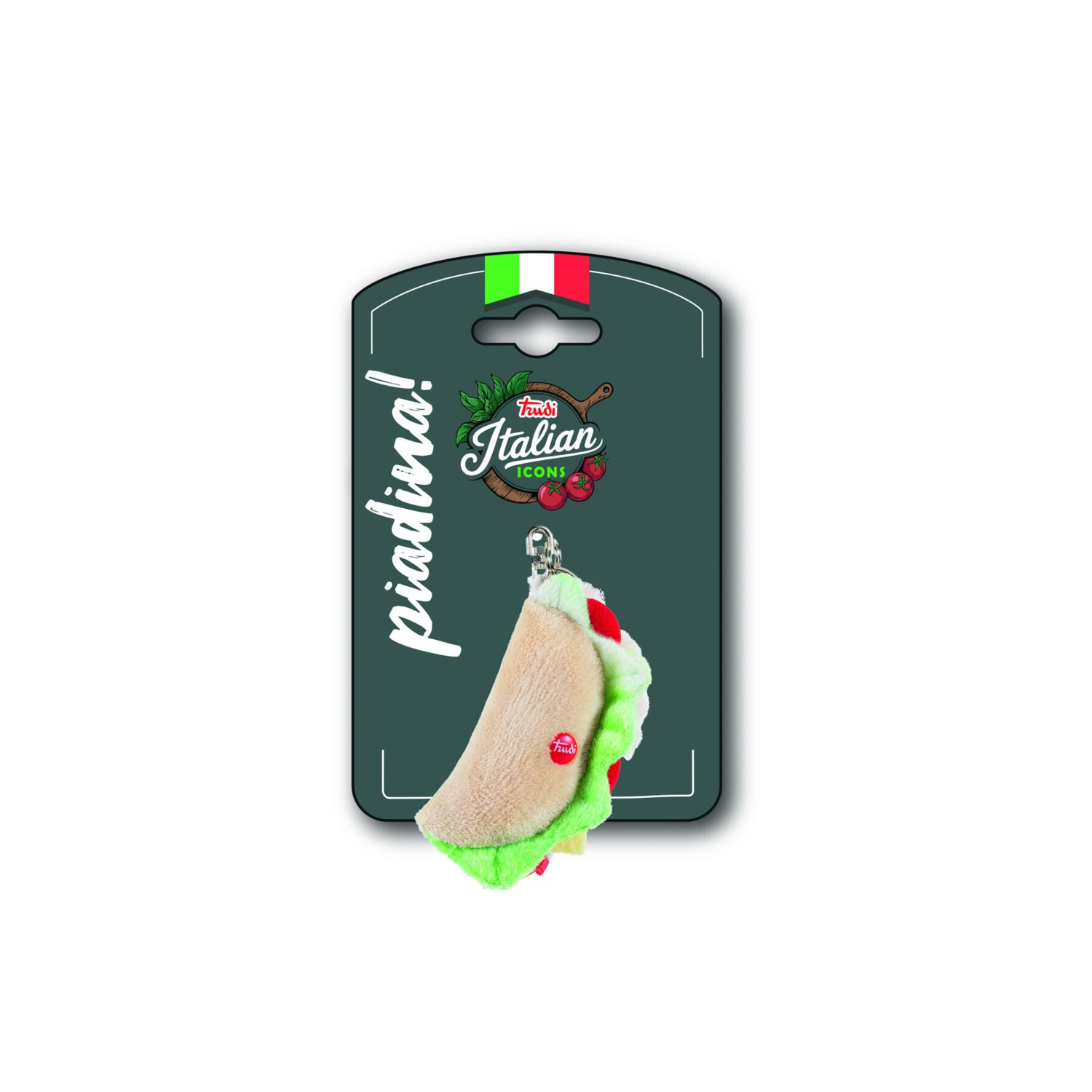 Portachiavi piadina emiliana mini - Trudi